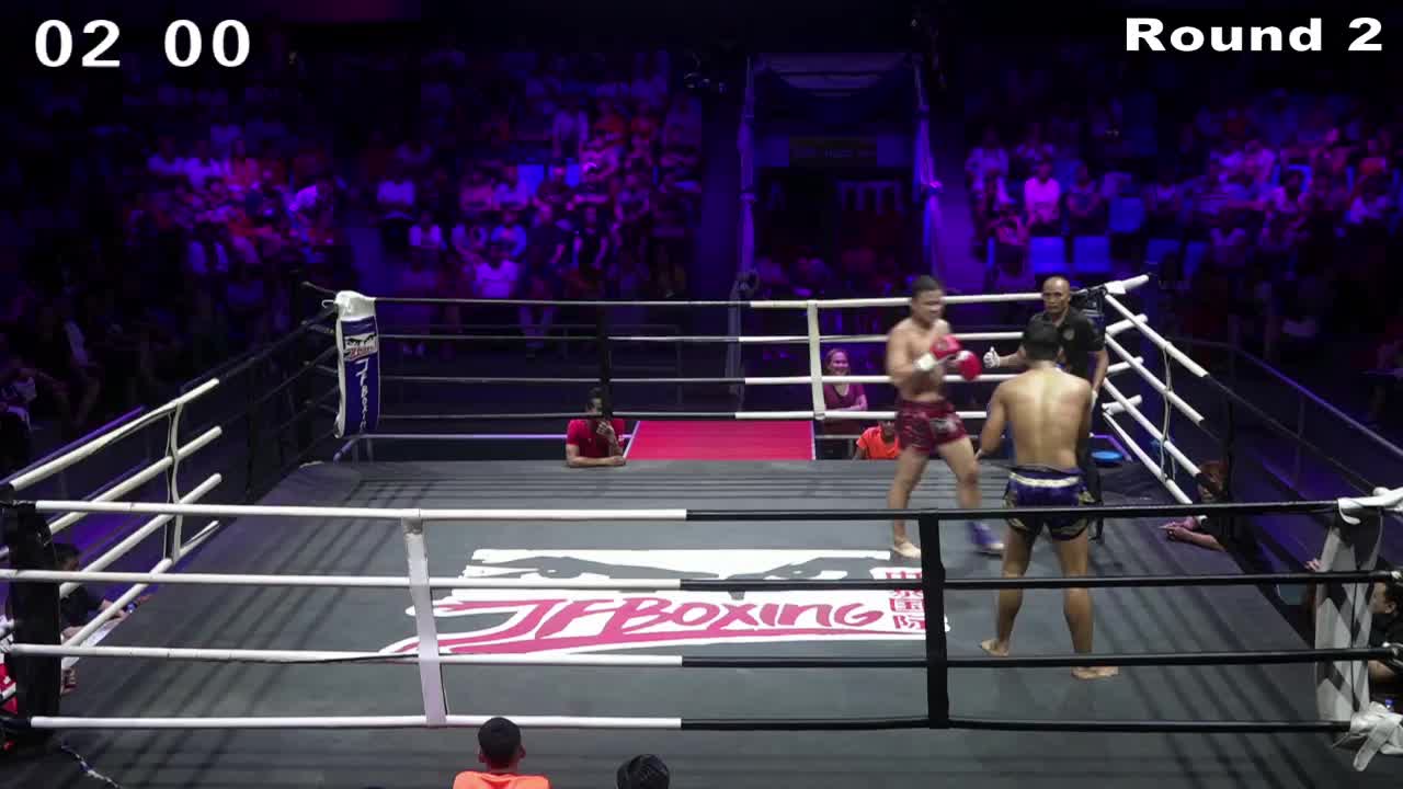 一肘秒杀 格斗迷JF超级联赛120101