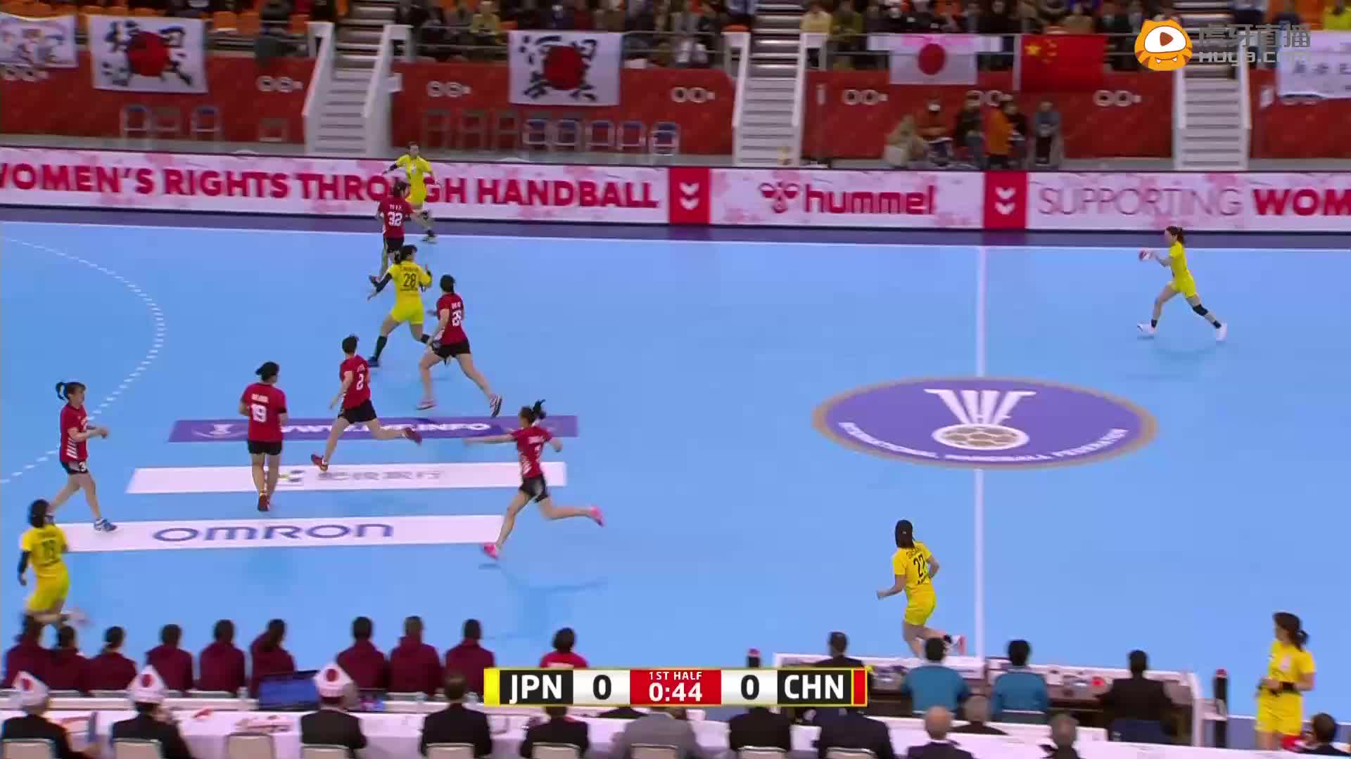 中国vs日本 世界女子手球世锦赛
