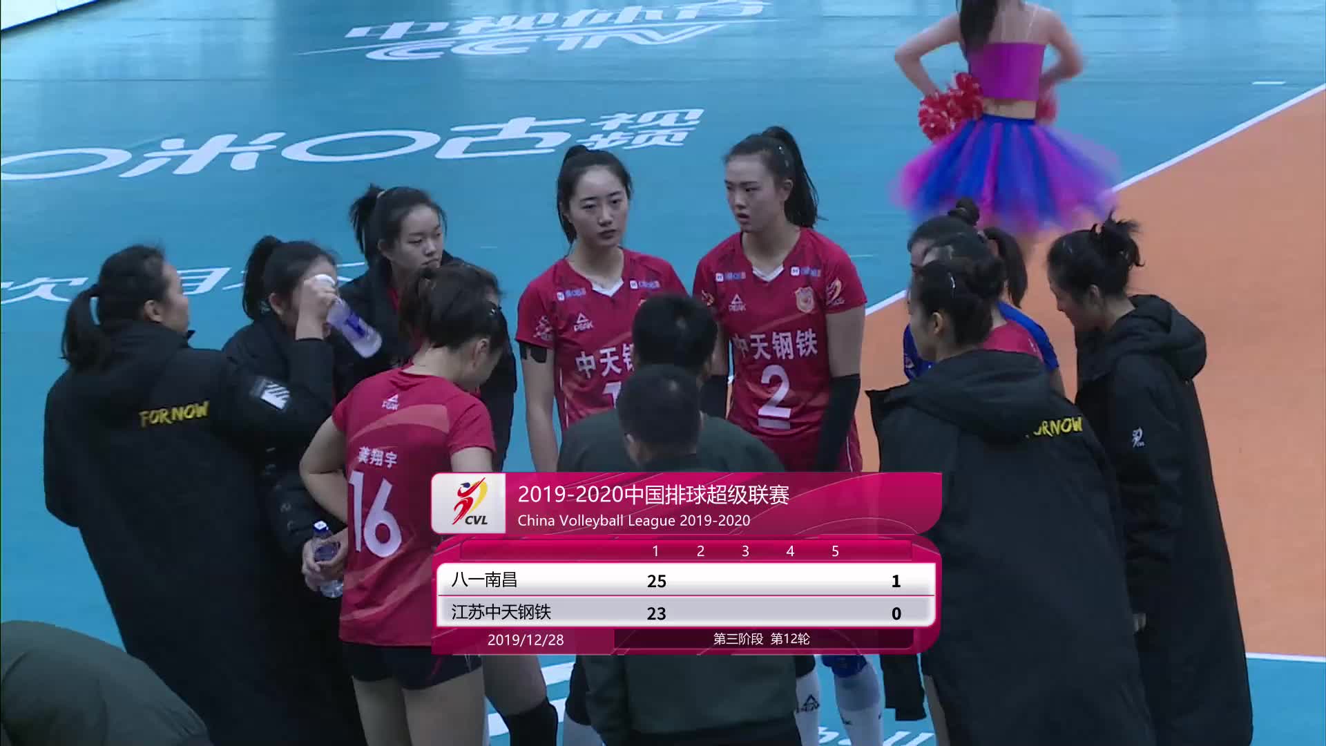 排超第12轮：八一江苏（第二局）