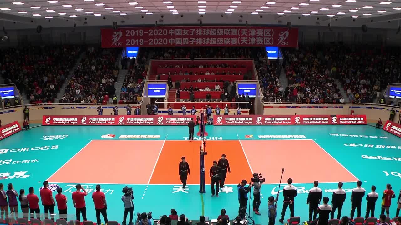 排超决赛 天津vs上海 第一节