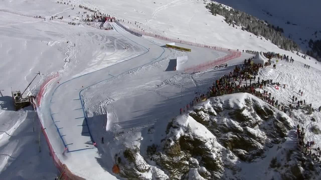 国际雪联高山滑雪世界杯 男子速降01