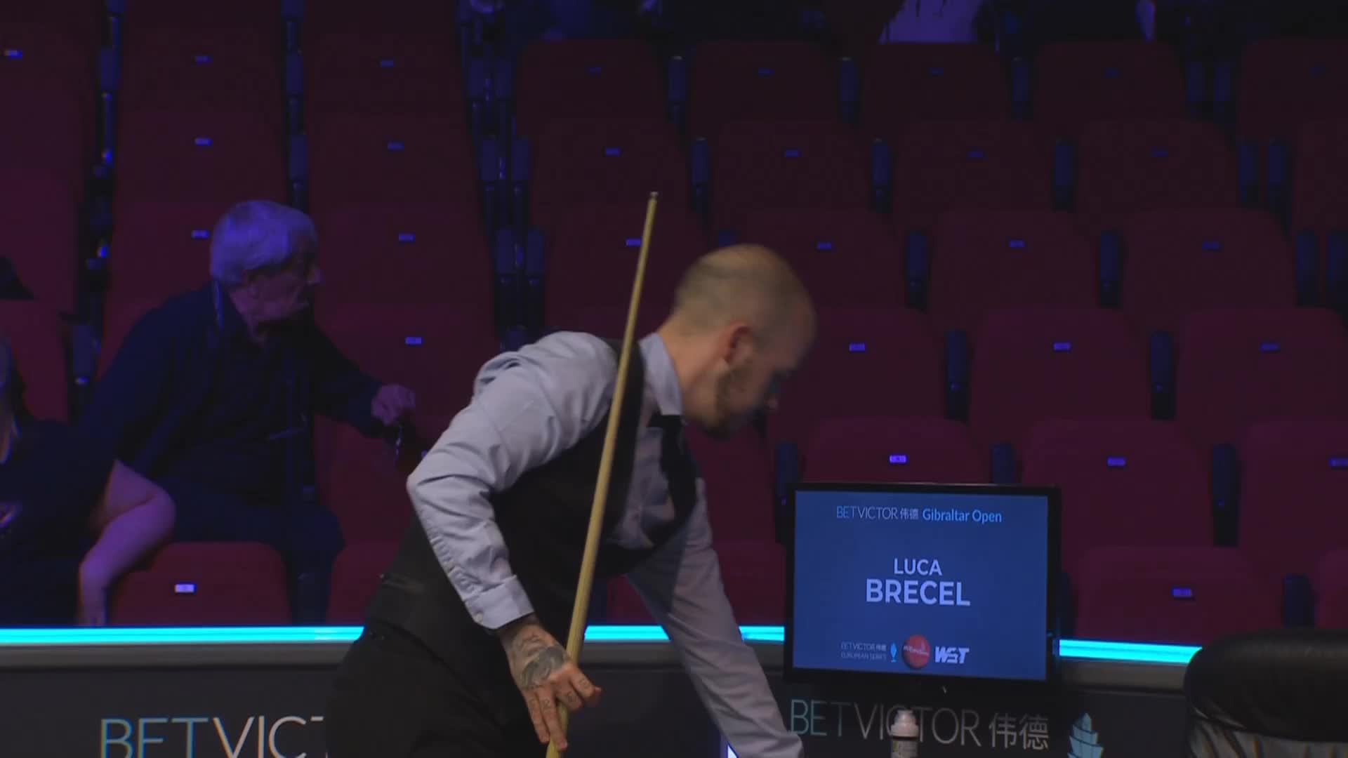 3月13日卢卡·布雷切尔vs凯伦·威尔逊 #直布罗陀公开赛#