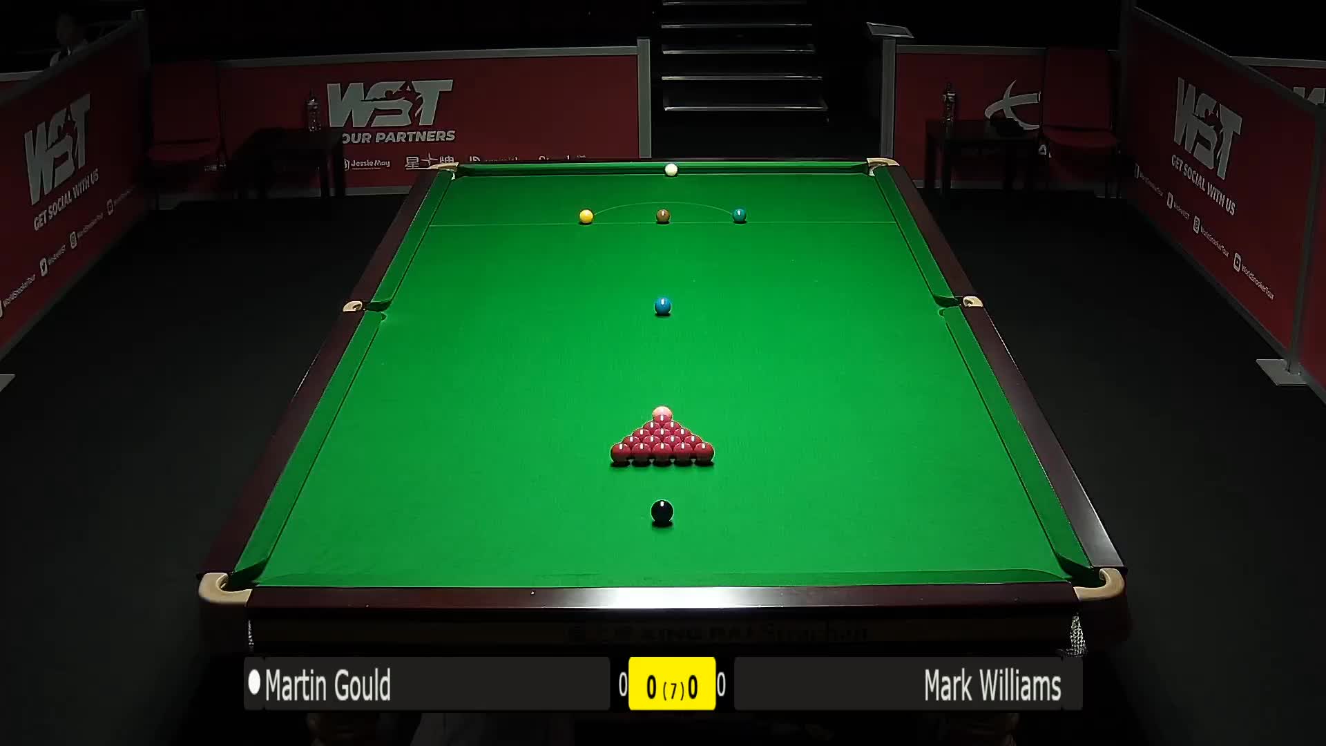 3月13日马丁·古尔德vs马克·威廉姆斯#直布罗陀公开赛#