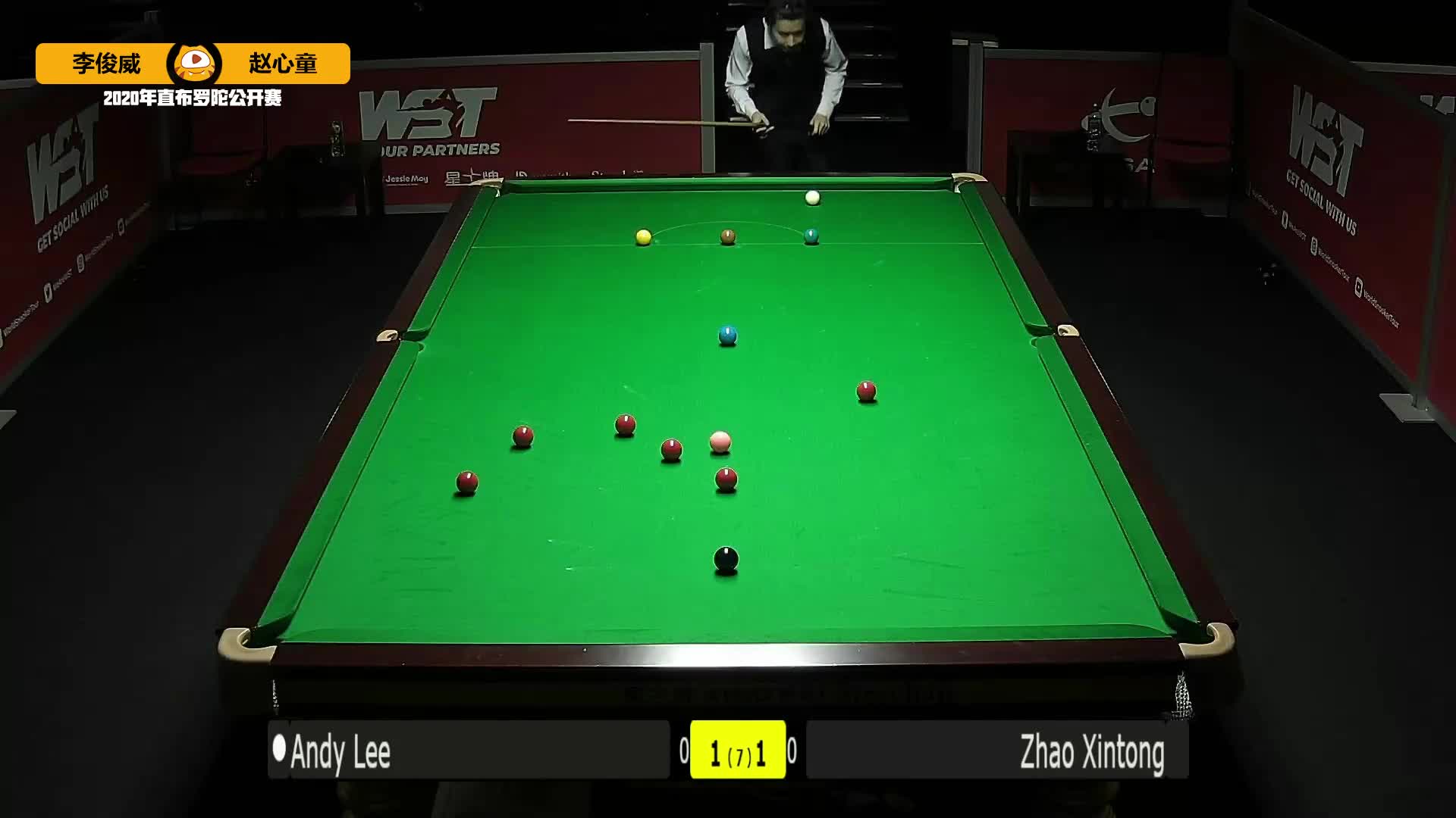 专业解说讲解台球思路#直布罗陀公开赛#