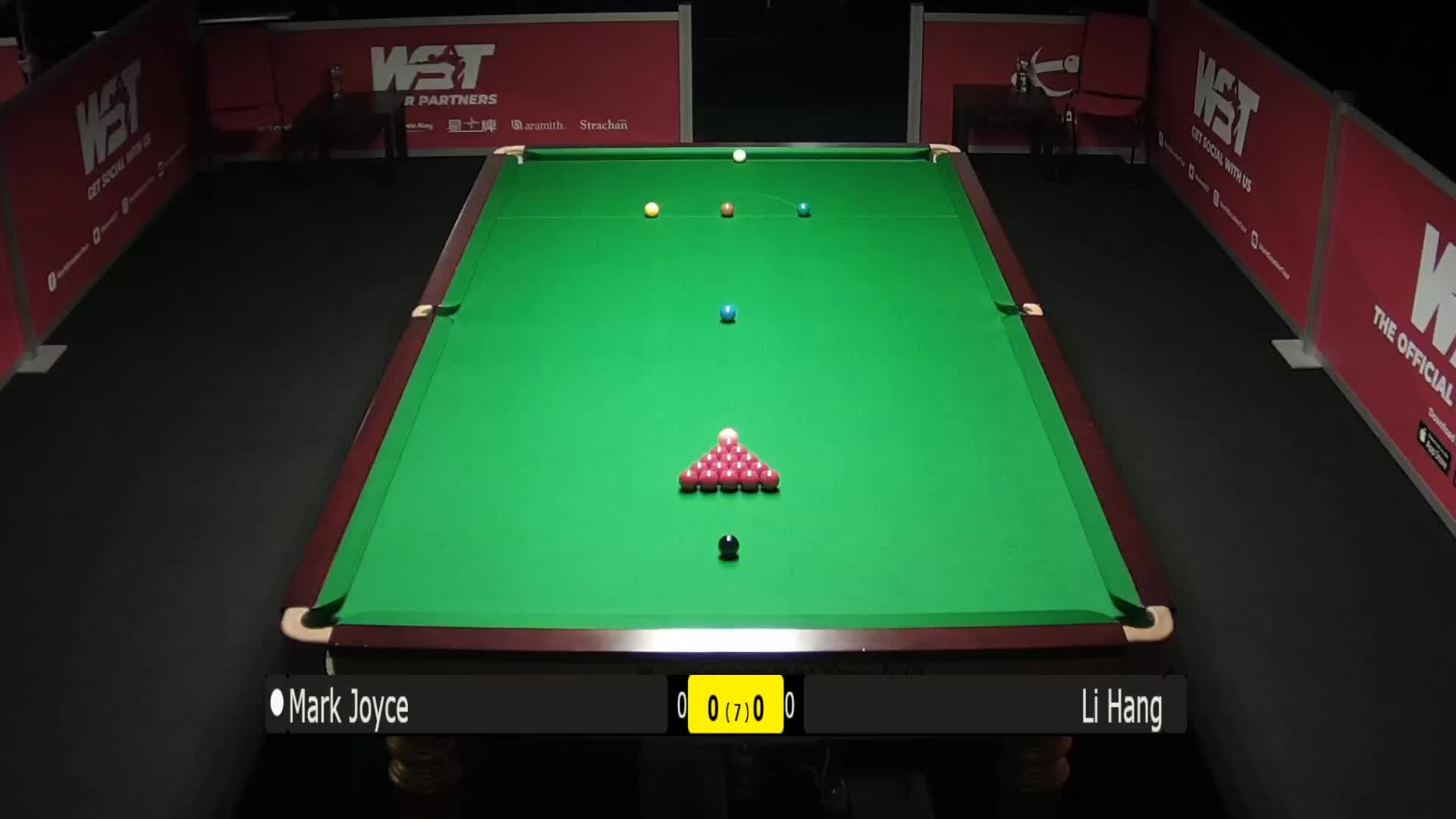 3月14日乔伊斯vs李行#直布罗陀公开赛#