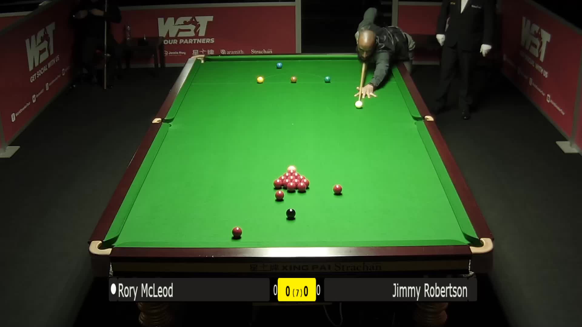 3月15日罗里·麦克劳德vs吉米·罗伯逊#直布罗陀公开赛#