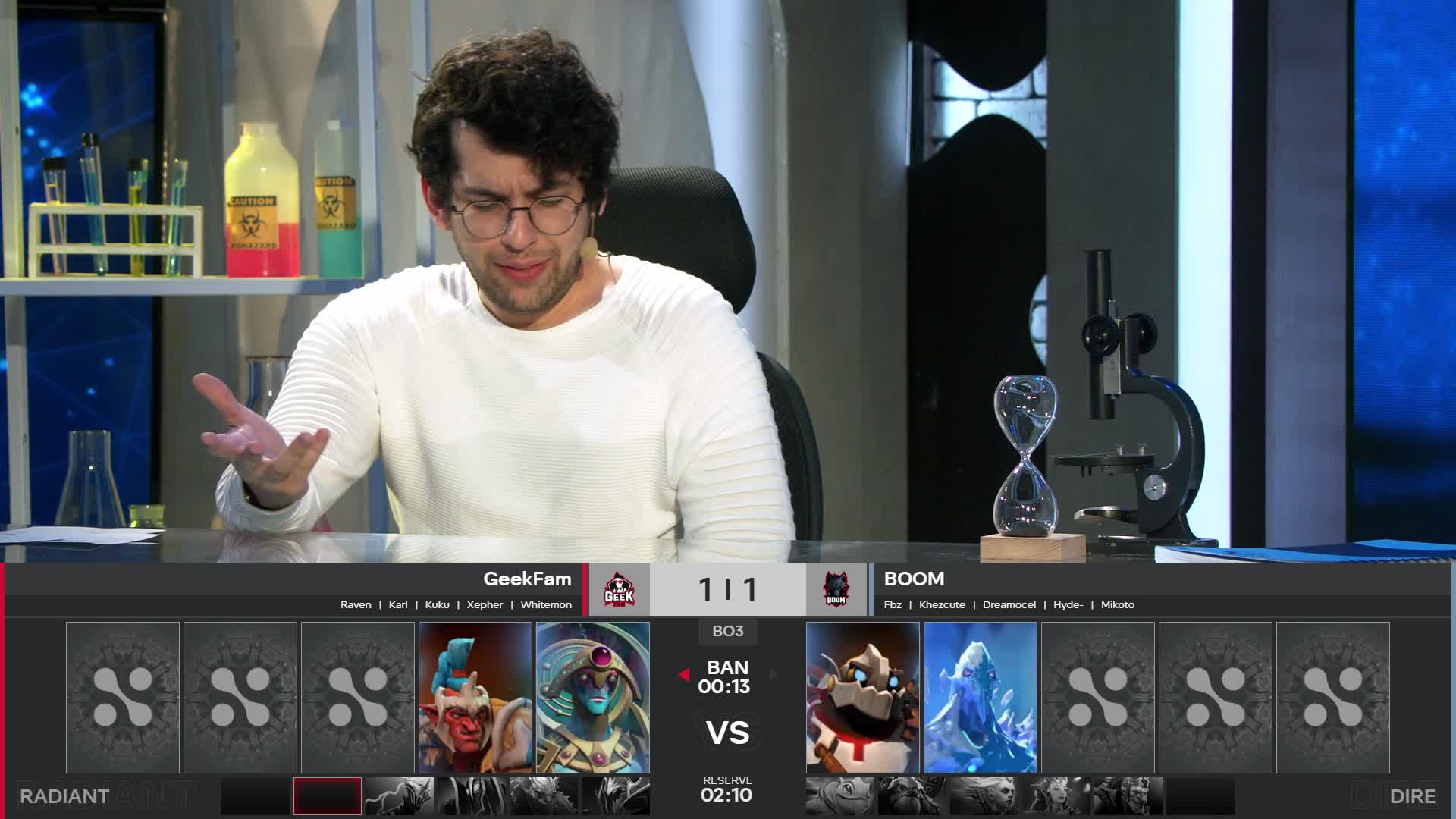 GEEK vs BOOM-3WeSave线上慈善赛