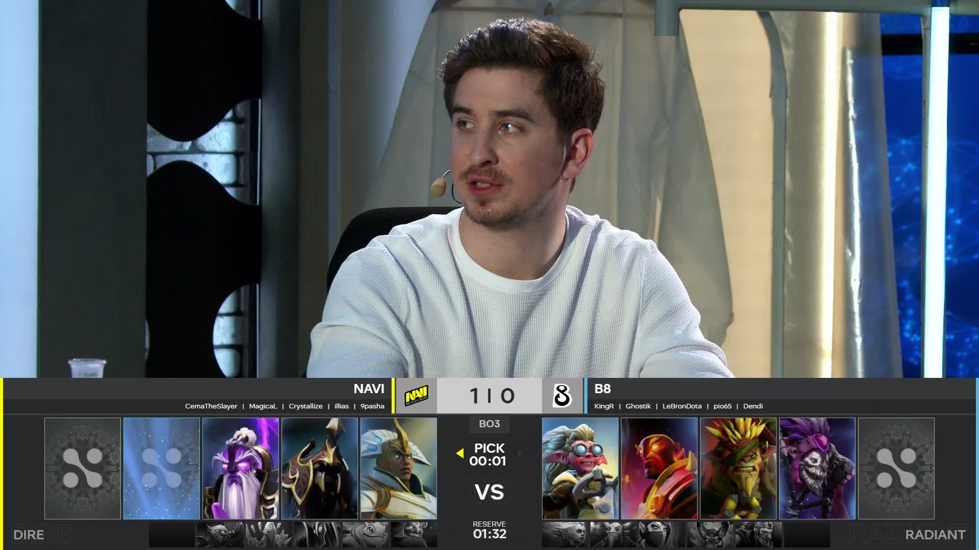 B8 vs NAVI-2 WeSave线上慈善赛