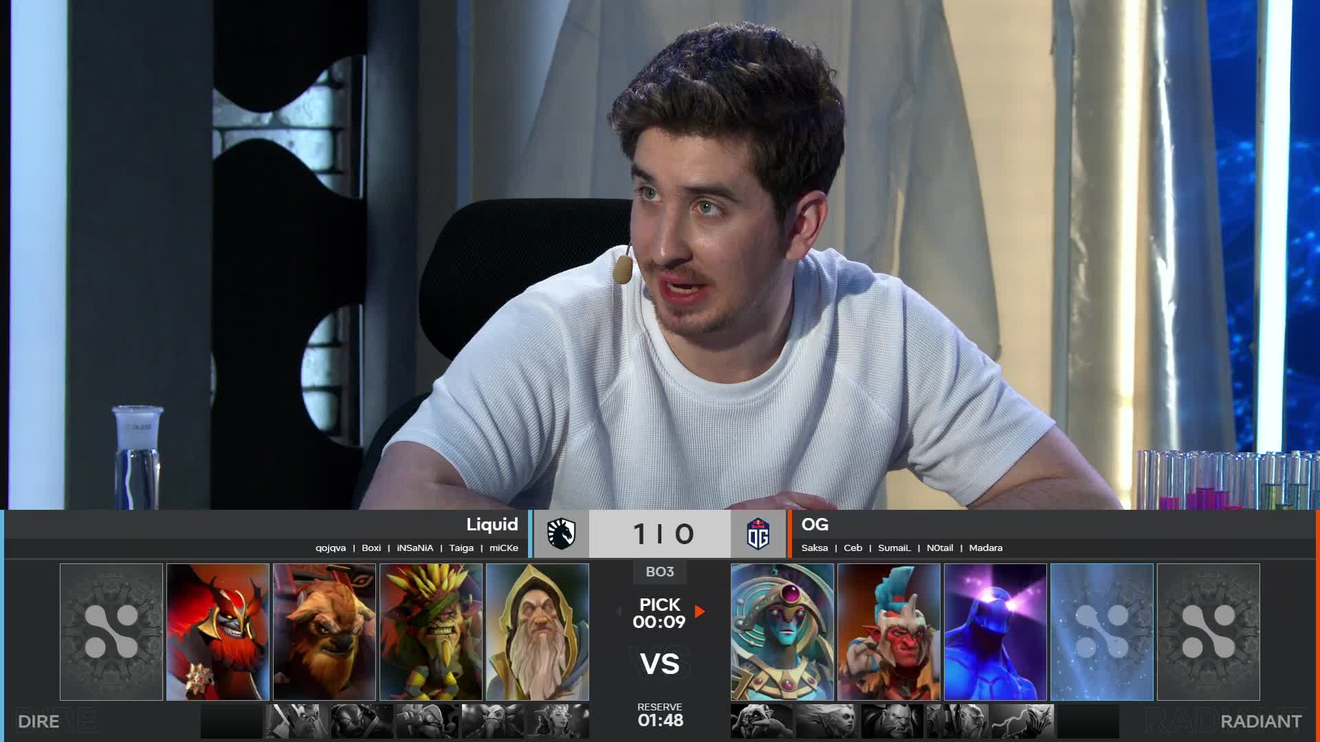 Liquid  vs OG-2 WeSave线上慈善赛