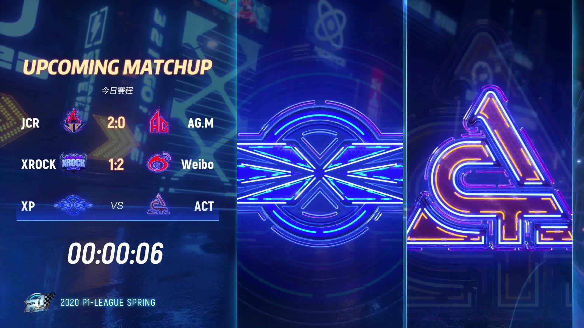 XP vs ACT_常规赛第二周_跑跑P1联赛春季赛