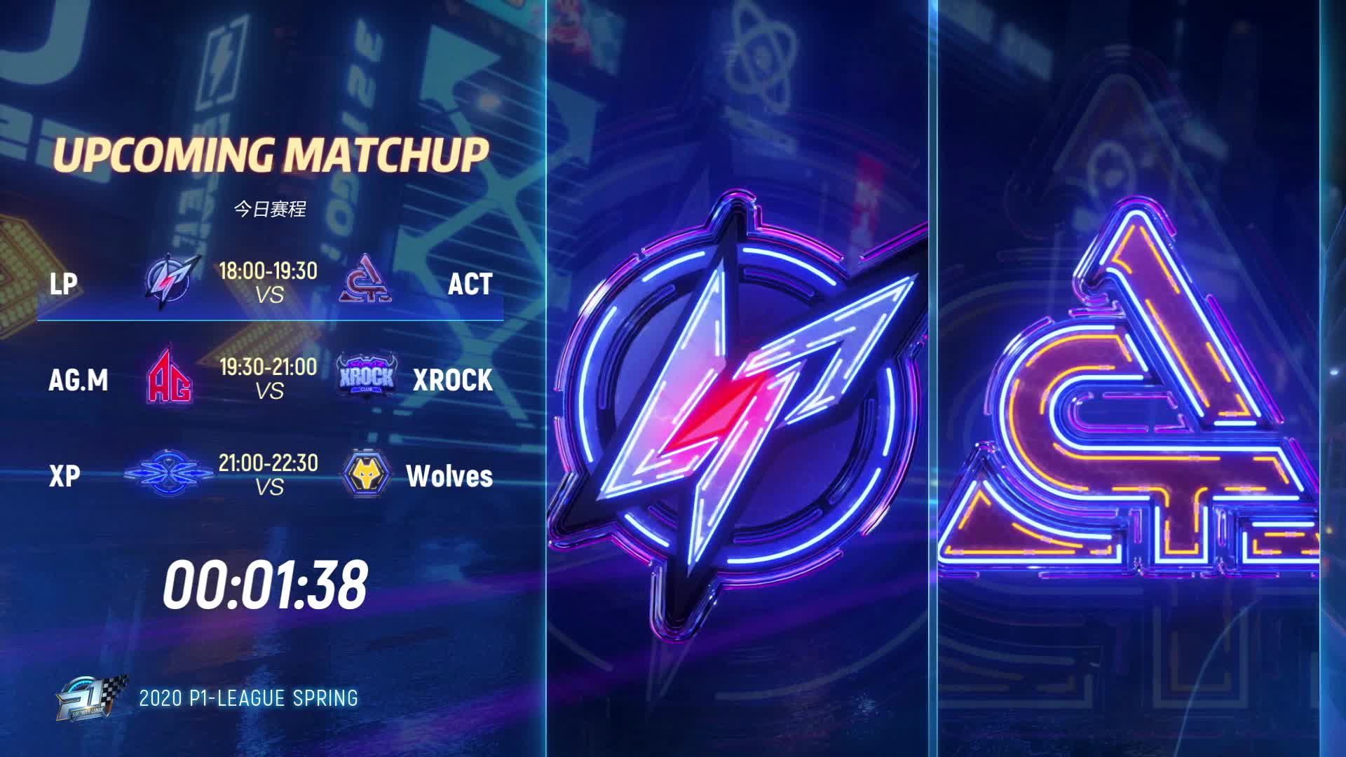 LP vs ACT_常规赛第二周_跑跑P1联赛春季赛