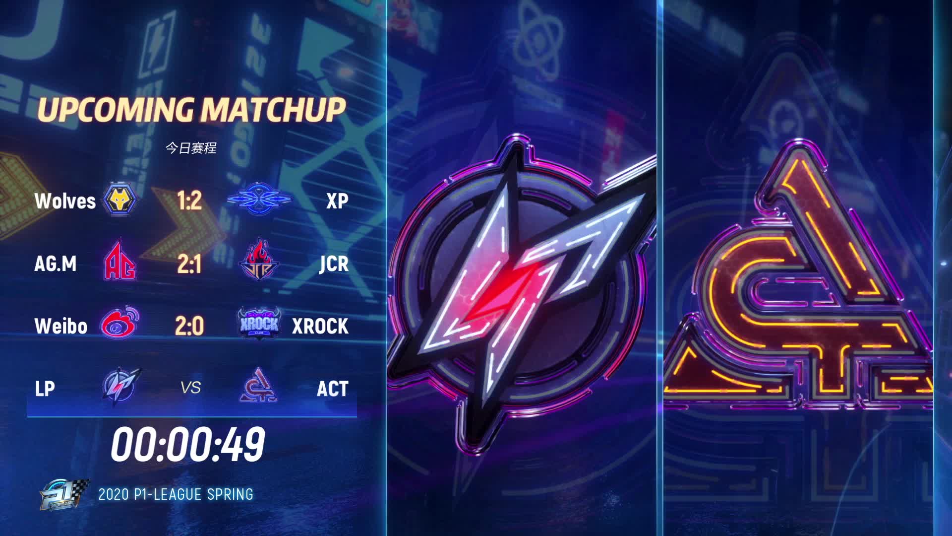 LP vs ACT_常规赛第三周_跑跑P1联赛春季赛