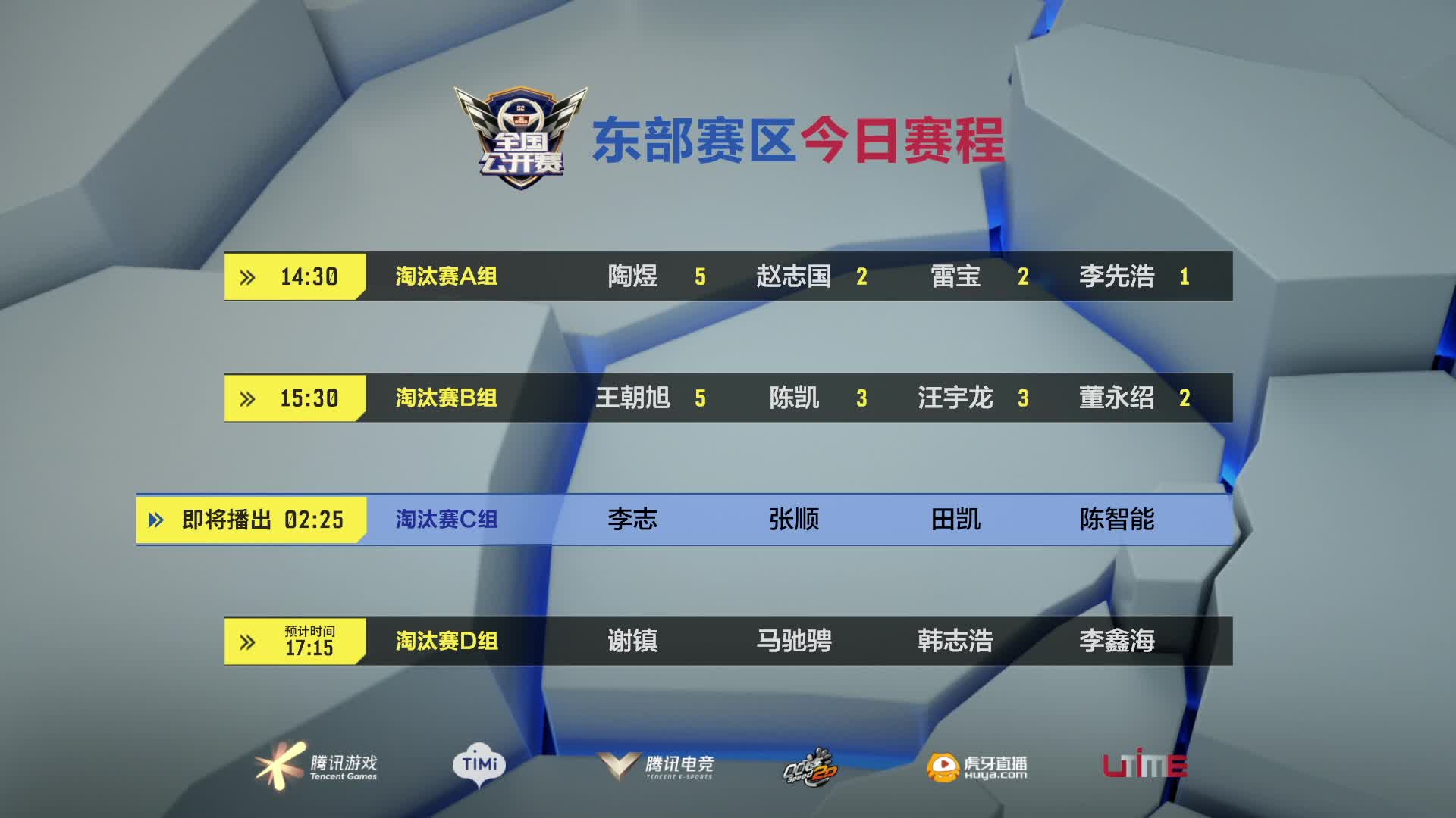 C组_东部赛区Day1_QQ飞车全国公开赛S2