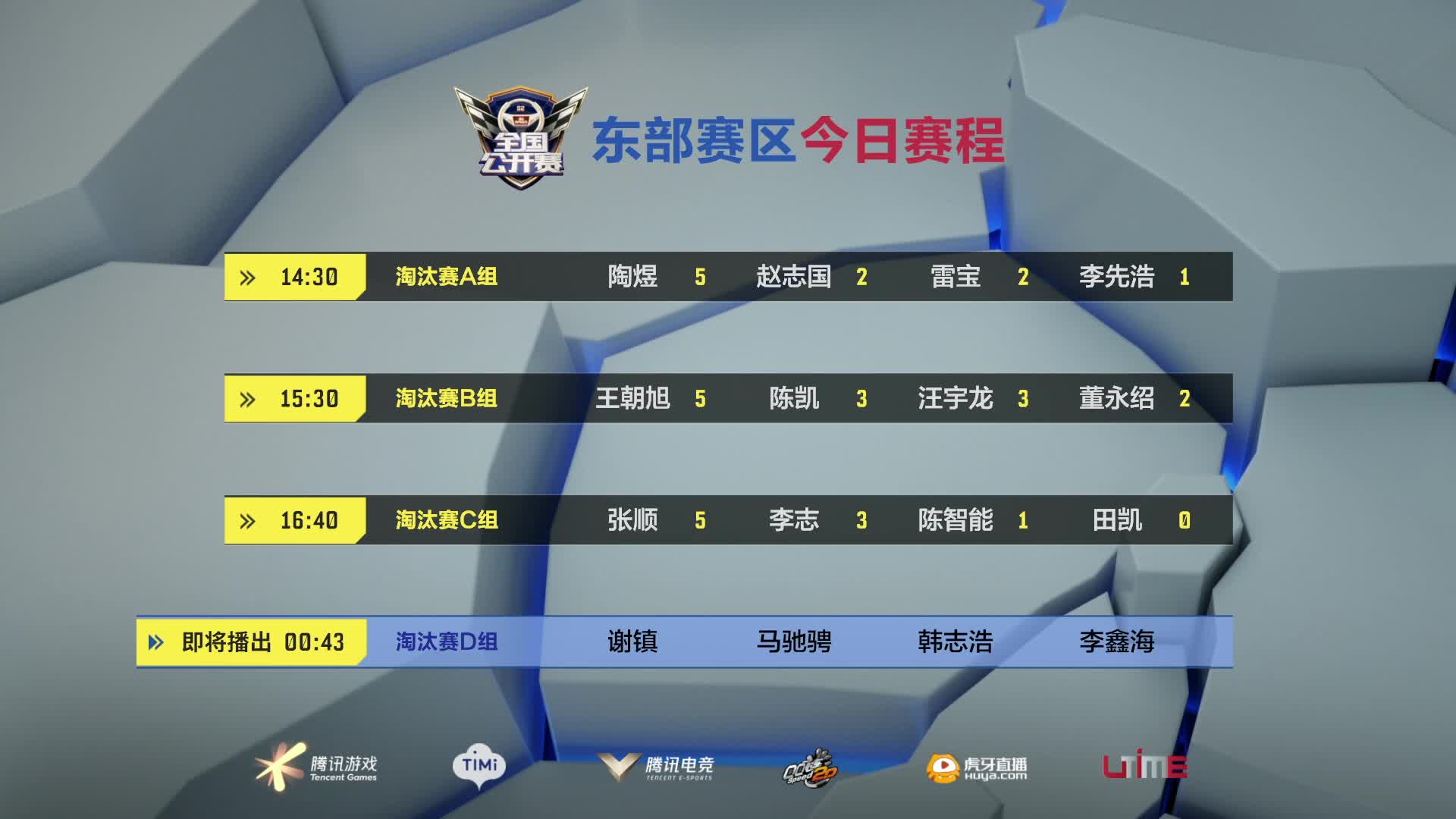 D组_东部赛区Day1_QQ飞车全国公开赛S2