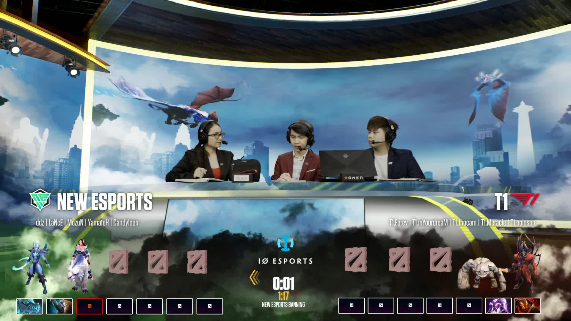 季后赛DAY2 NEW vs T1 - 3