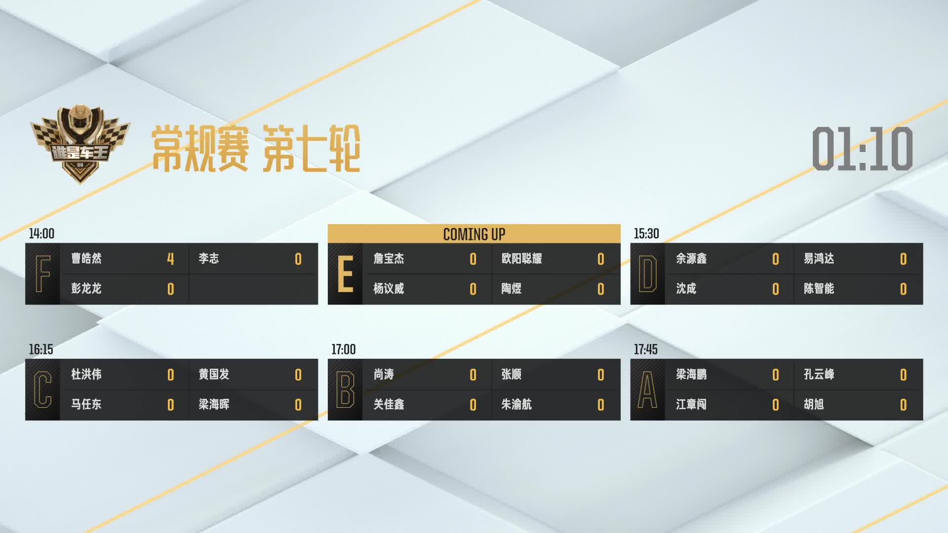 常规赛第七轮_E组_谁是车王S9