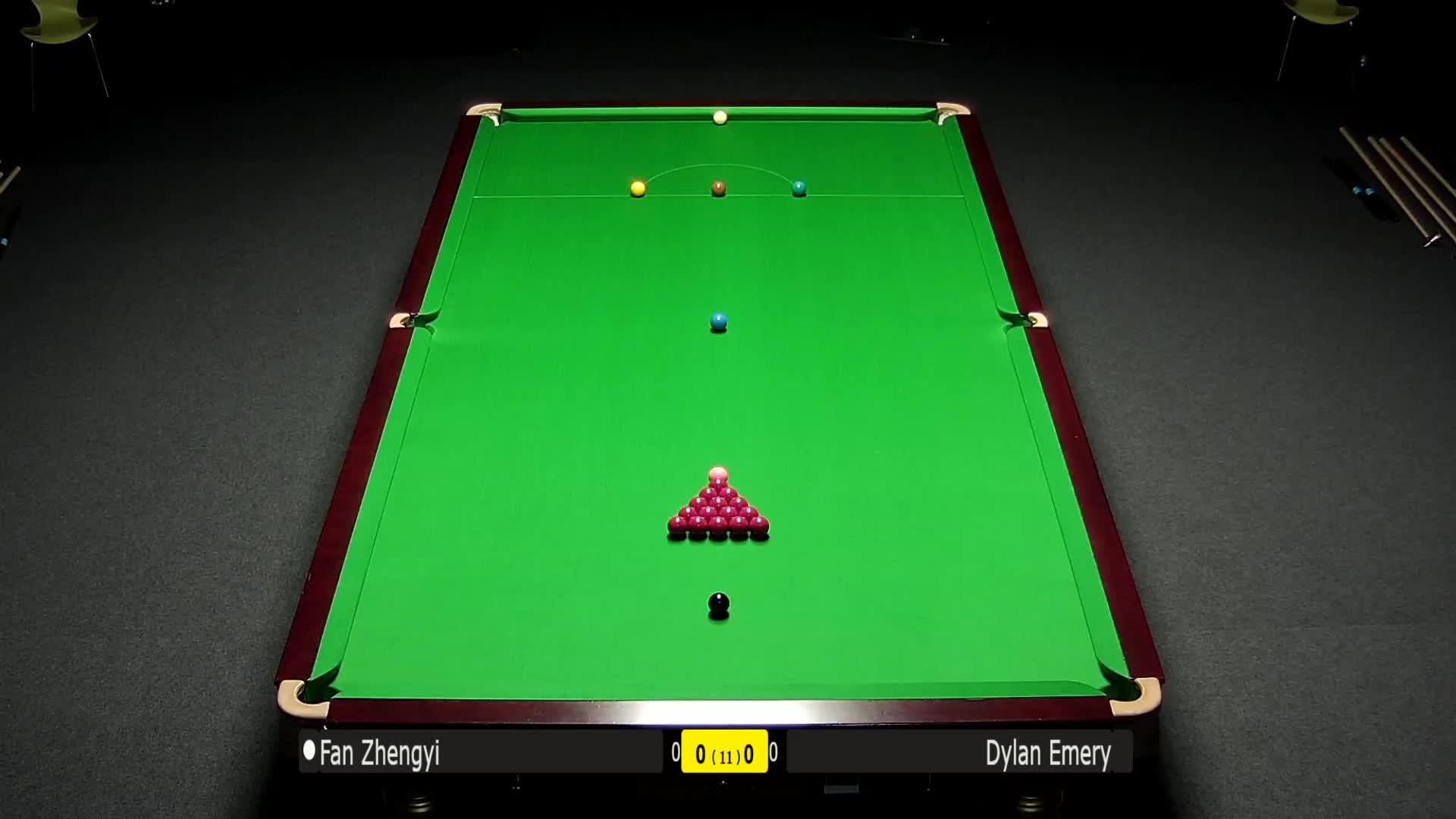 范争一vs艾默里，斯诺克世锦赛！[直播]