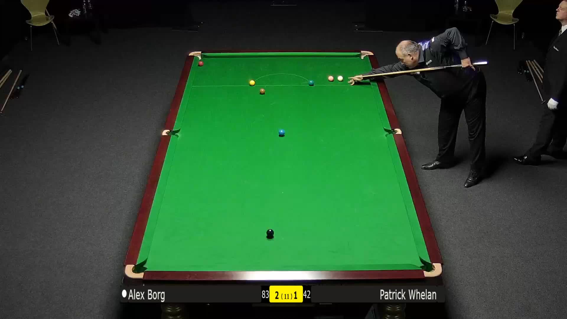 博格vs惠兰（下半场），7月22日#斯诺克世锦赛#