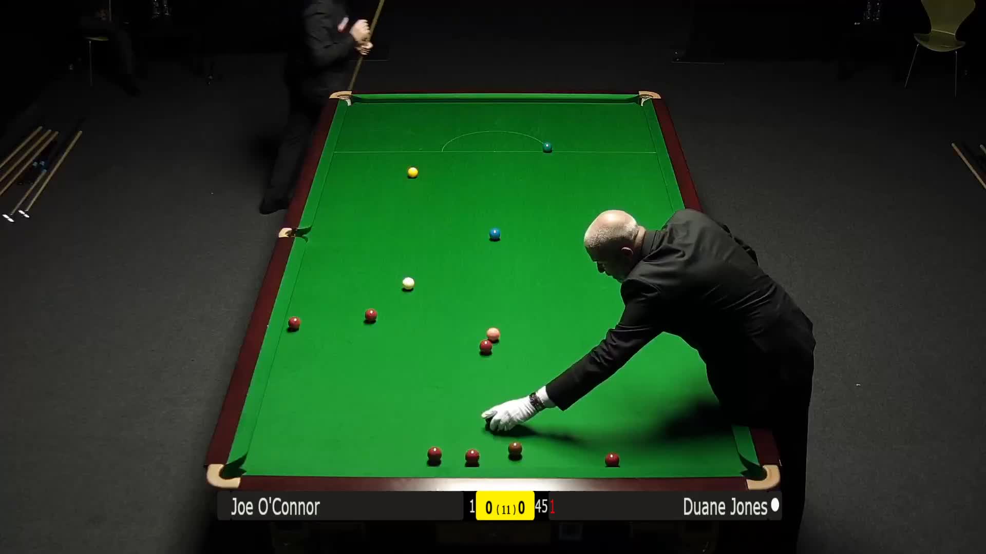 乔-奥康纳 vs杜安-琼斯（上半场），7月23日#斯诺克世锦赛#