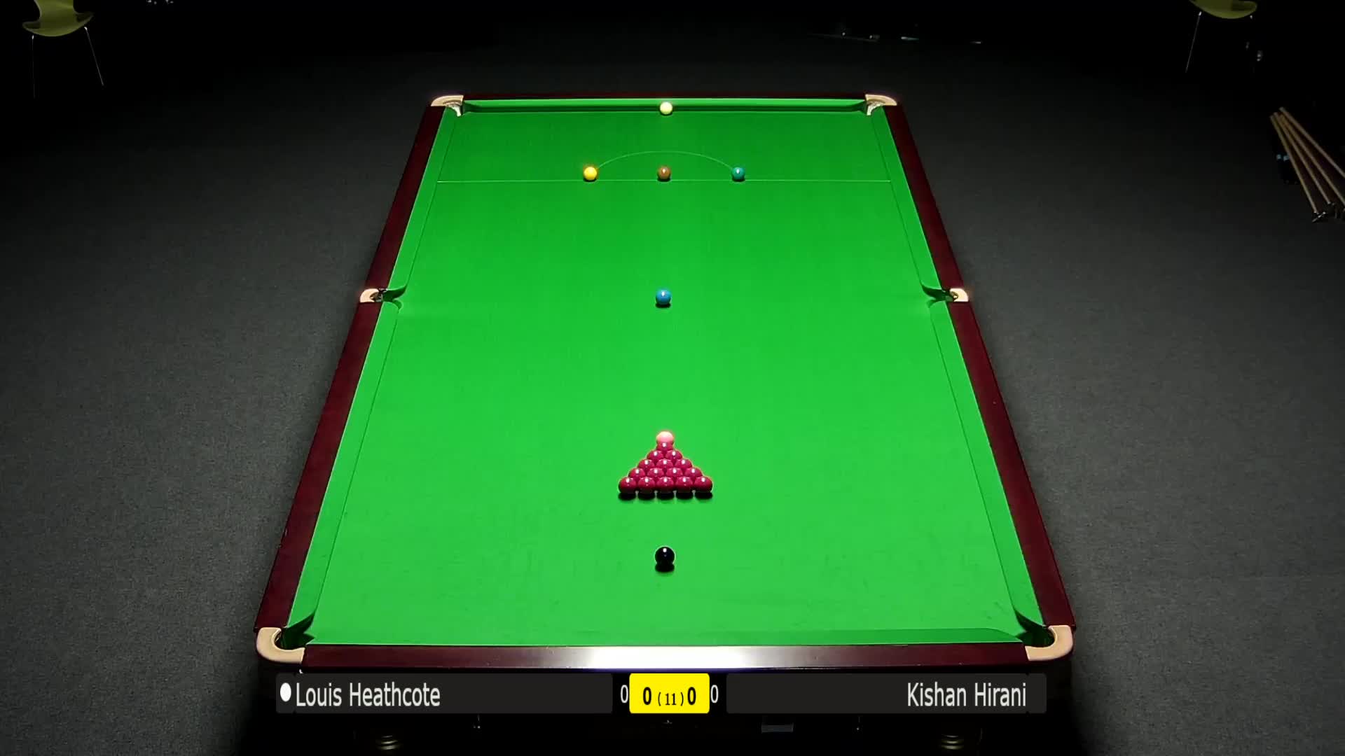 海斯科特vs希拉尼（上半场），7月23日#斯诺克世锦赛#