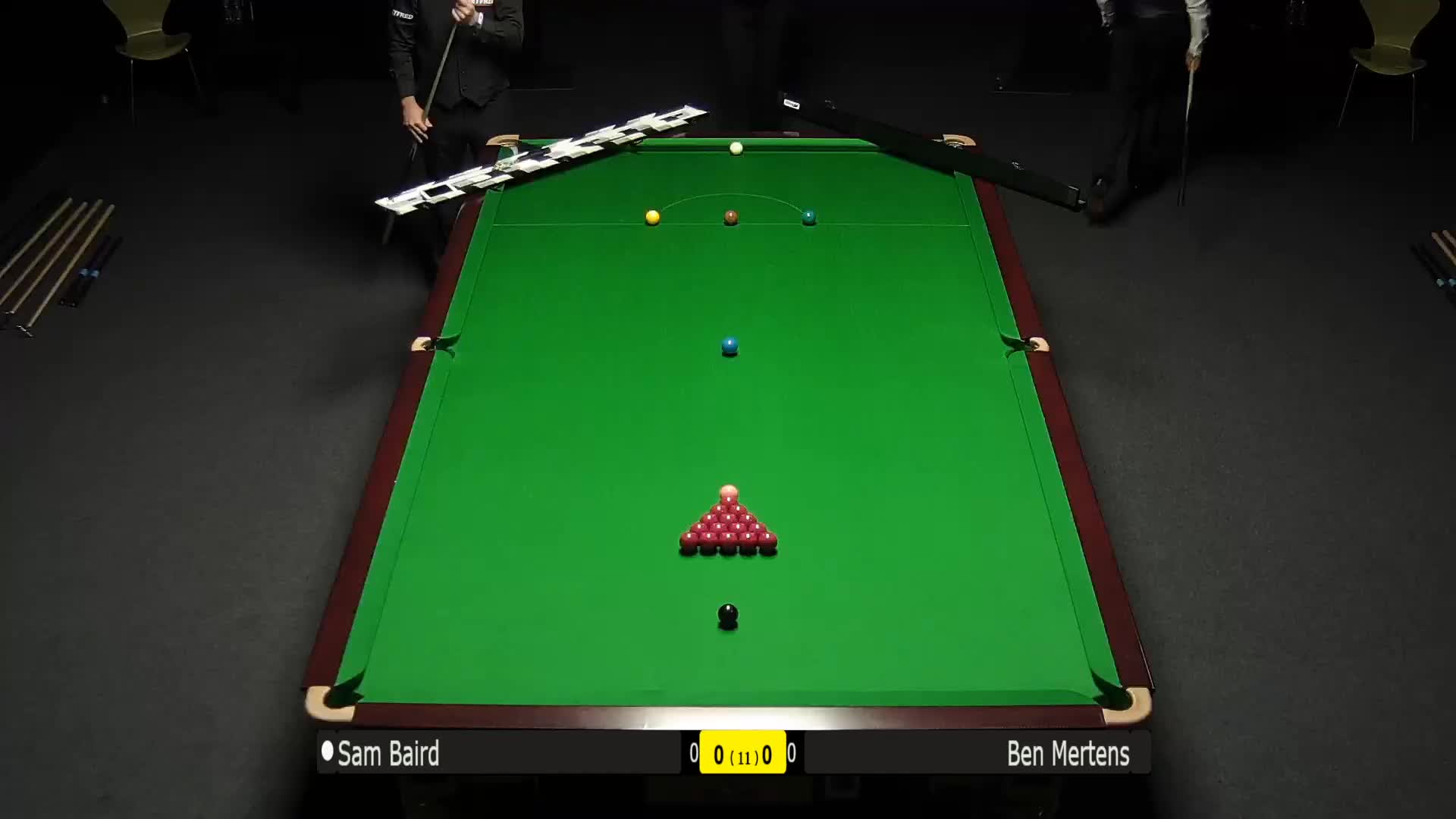 山姆-贝尔德vs本-梅尔滕斯7月24日#斯诺克世锦赛#清流上半场