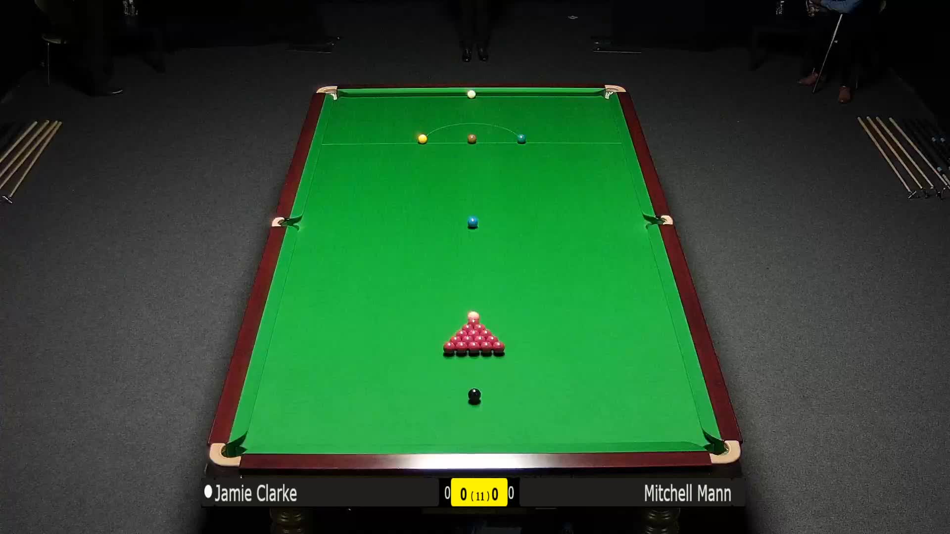 乔丹-布朗vs罗伊-麦克劳德7月24日#斯诺克世锦赛#清流上半场