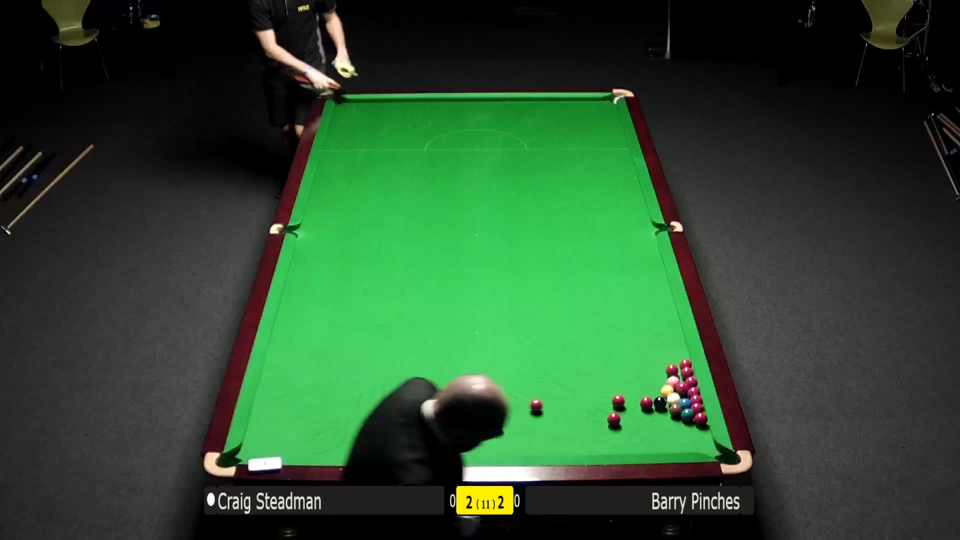 克雷格-斯特德曼vs巴里-平奇斯7月24日#斯诺克世锦赛#清流下半场