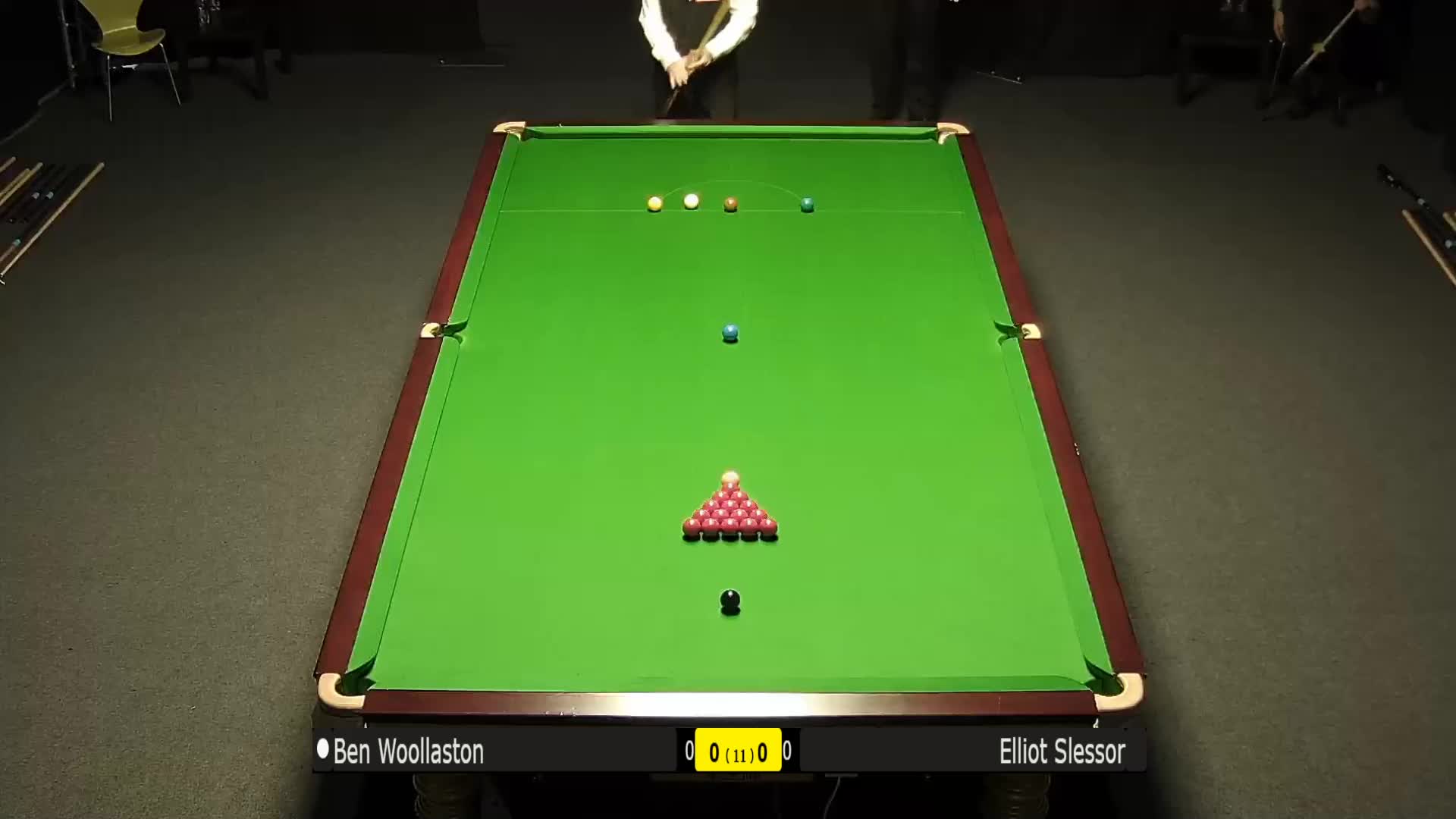 沃拉斯顿vs艾利特-斯莱瑟#斯诺克世锦赛#清流上半场