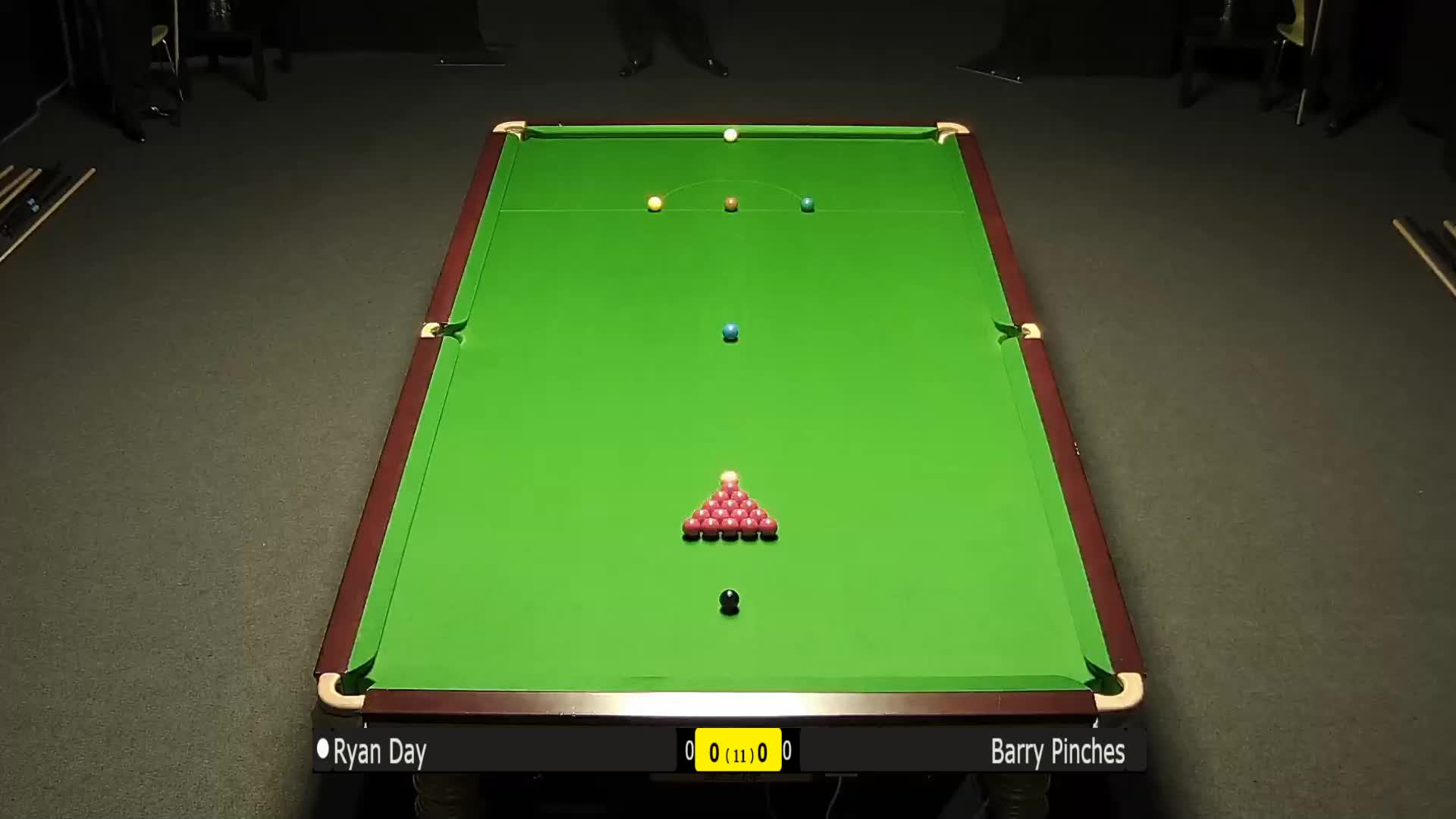 瑞恩-戴vs巴里-平奇斯7月26日#斯诺克世锦赛#清流上半场