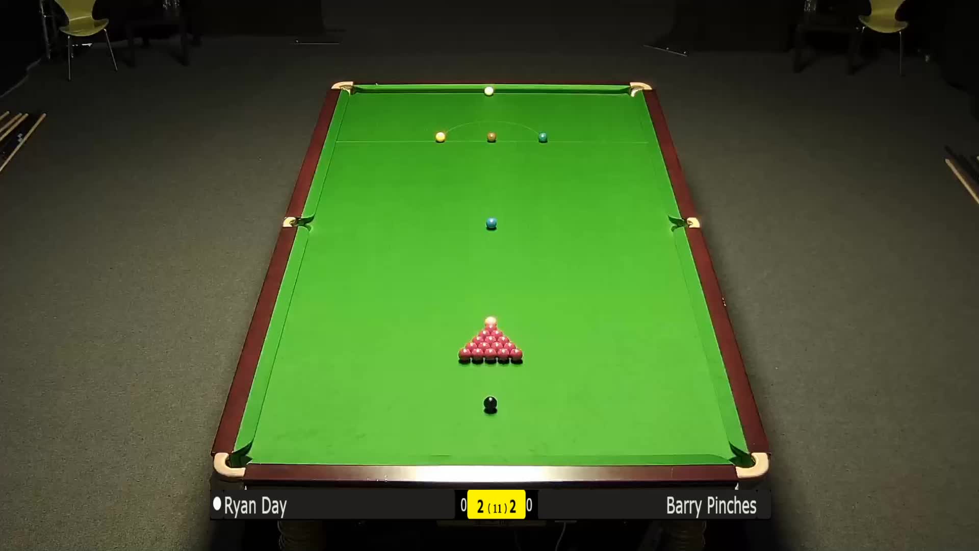 瑞恩-戴vs巴里-平奇斯7月26日#斯诺克世锦赛#清流下半场