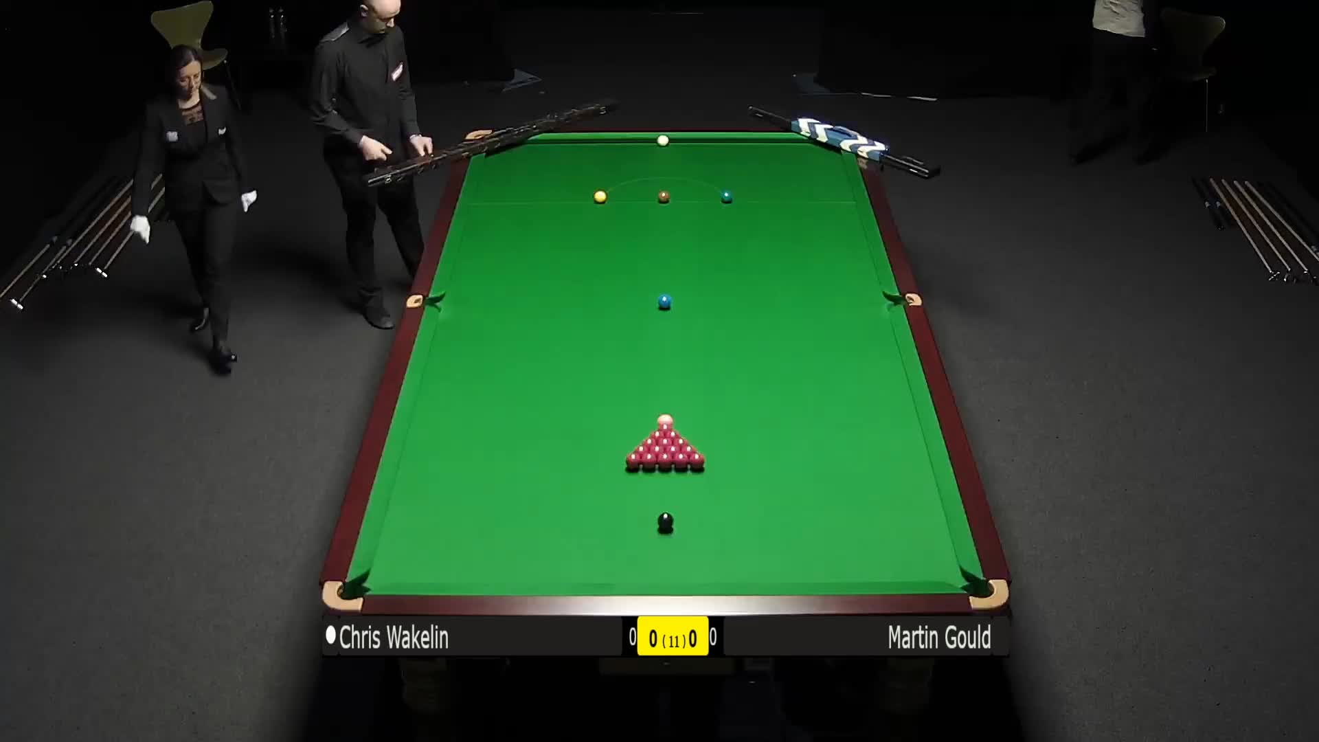 克里斯-韦克林vs马丁-古尔德7月26日#斯诺克世锦赛#清流上半场