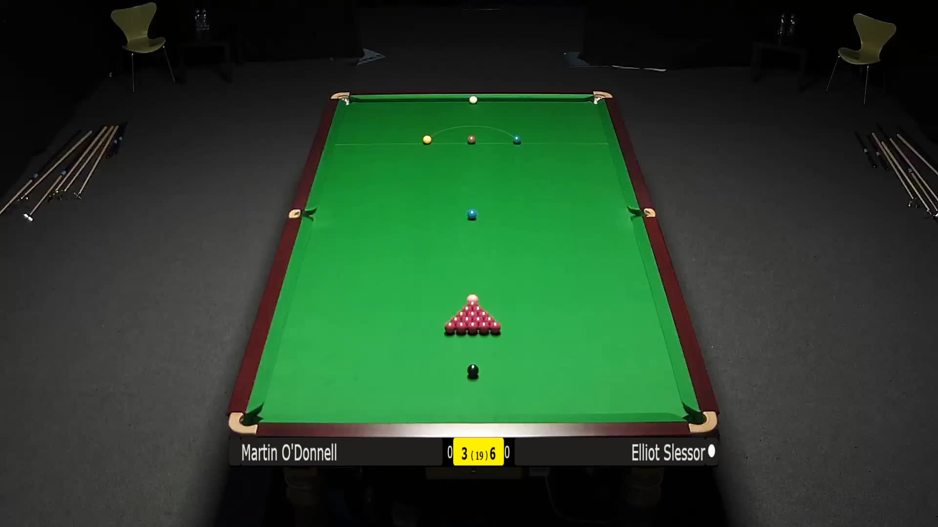 马丁-奥唐奈vs艾利特-斯莱瑟，7月27日#斯诺克世锦赛#下半夜