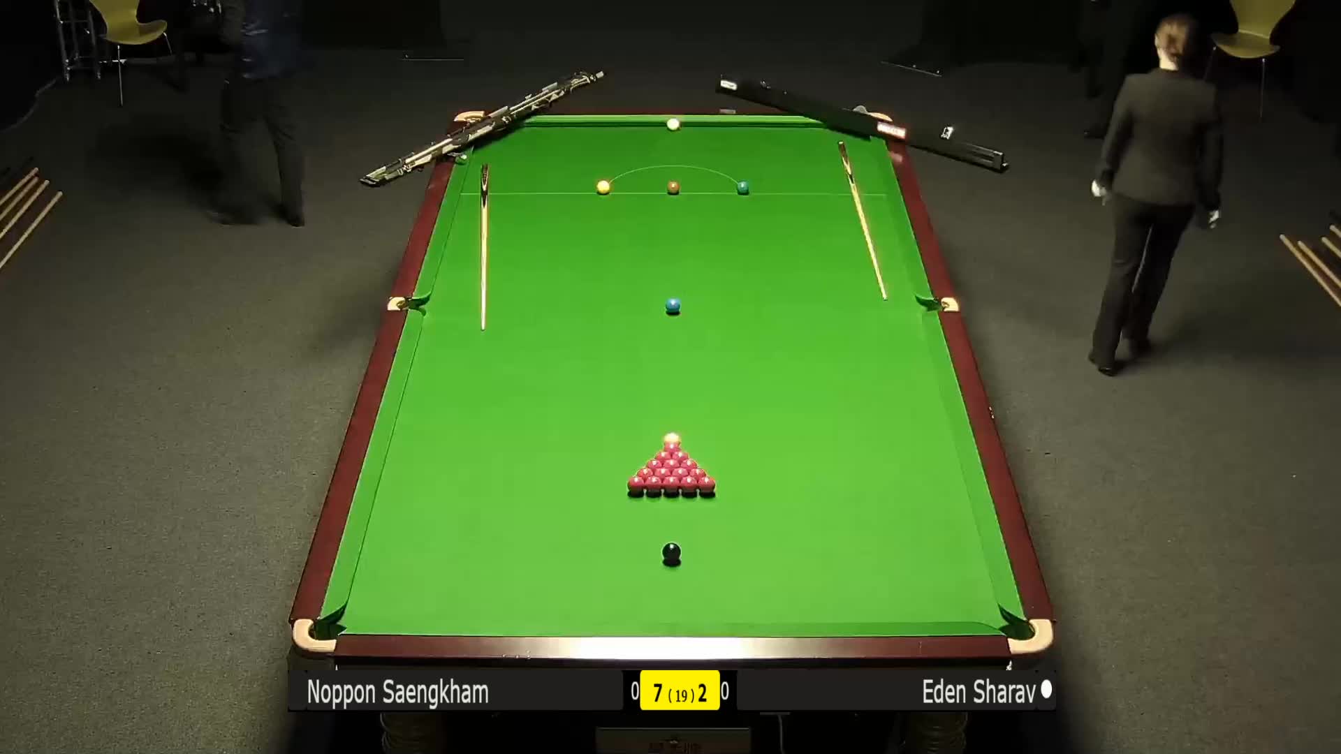 诺旁-桑坎姆vs艾登-沙拉夫，7月27日#斯诺克世锦赛#下半夜