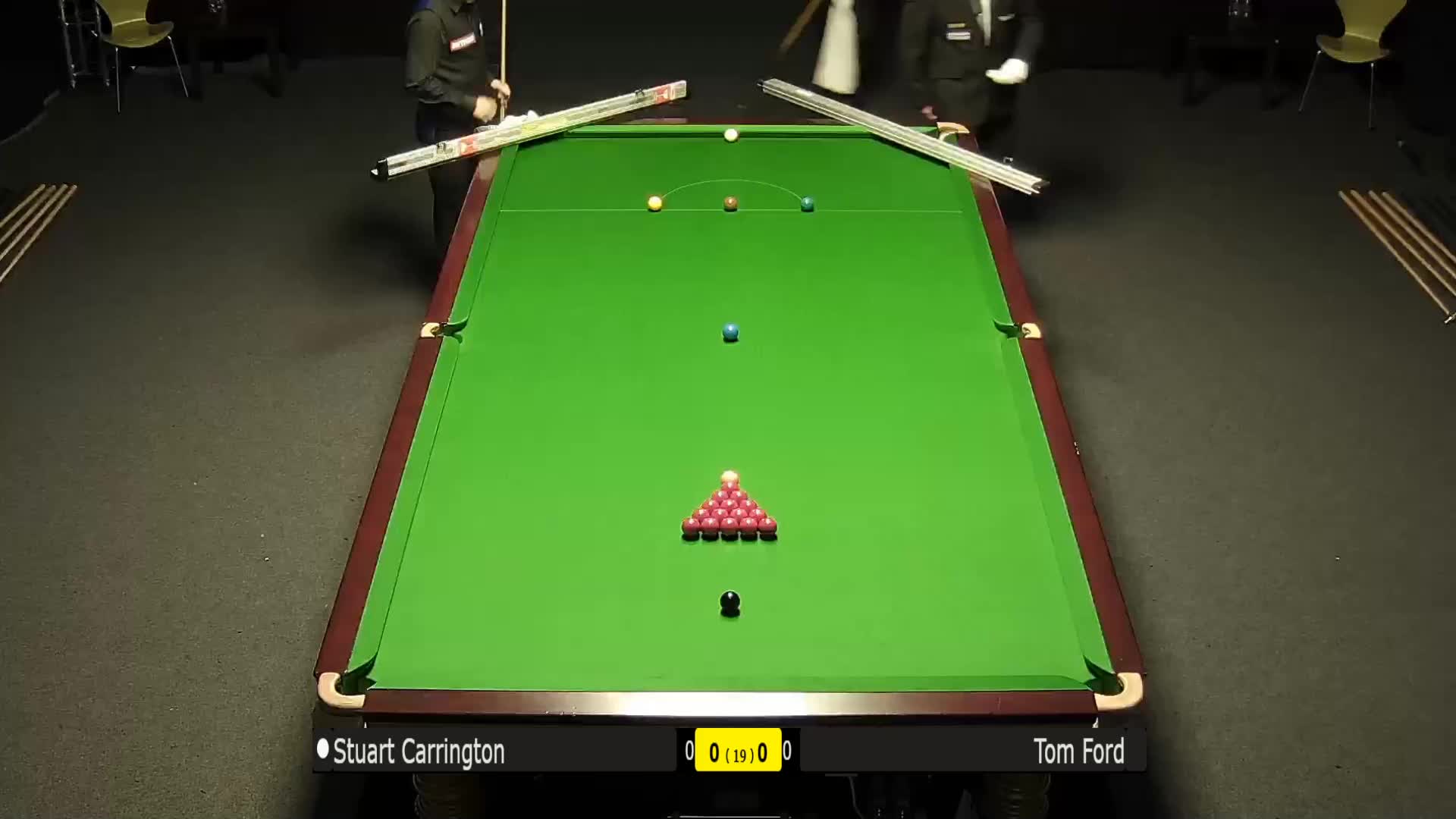 卡林顿vs福德，7月28日#斯诺克世锦赛#上半场（上）