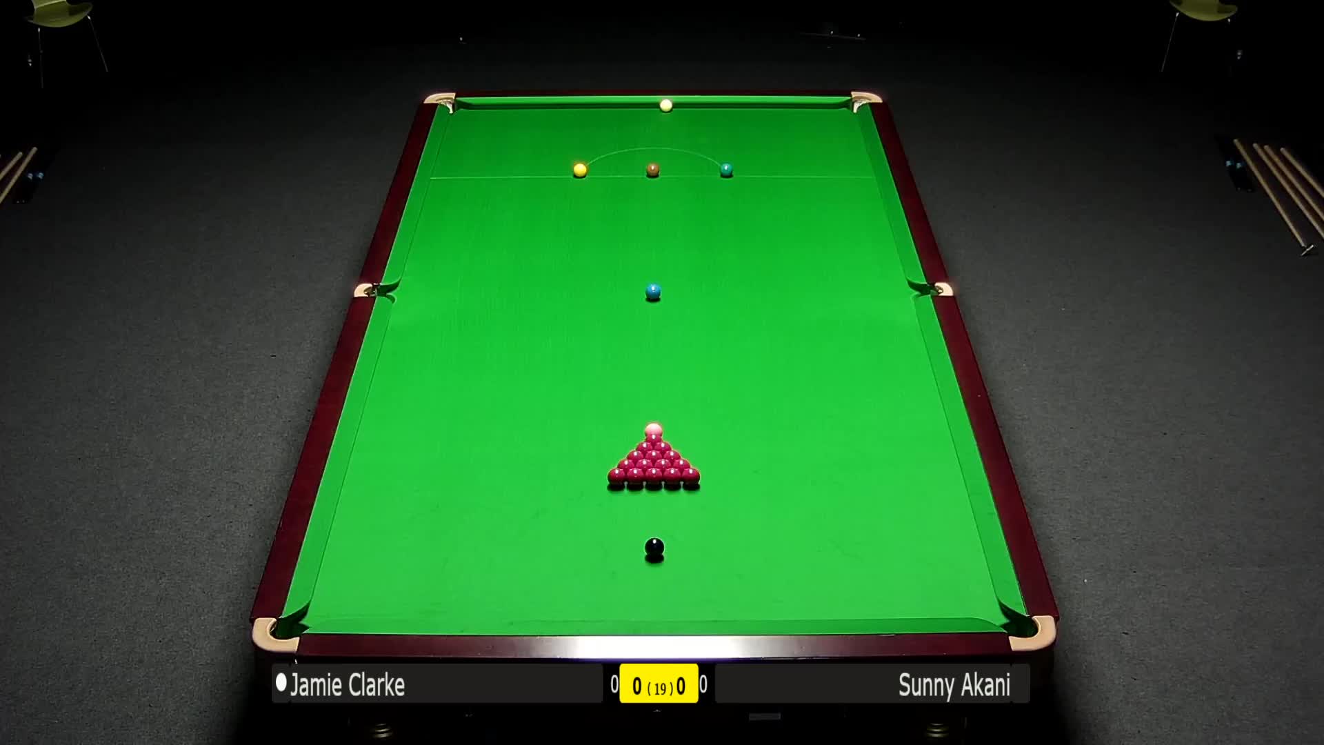 克拉克vs宋沙瓦德，7月27日#斯诺克世锦赛#上半场（上）