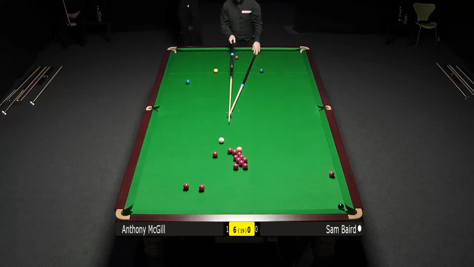 麦克吉尔vs贝尔德，7月28日#斯诺克世锦赛#上半场（下）