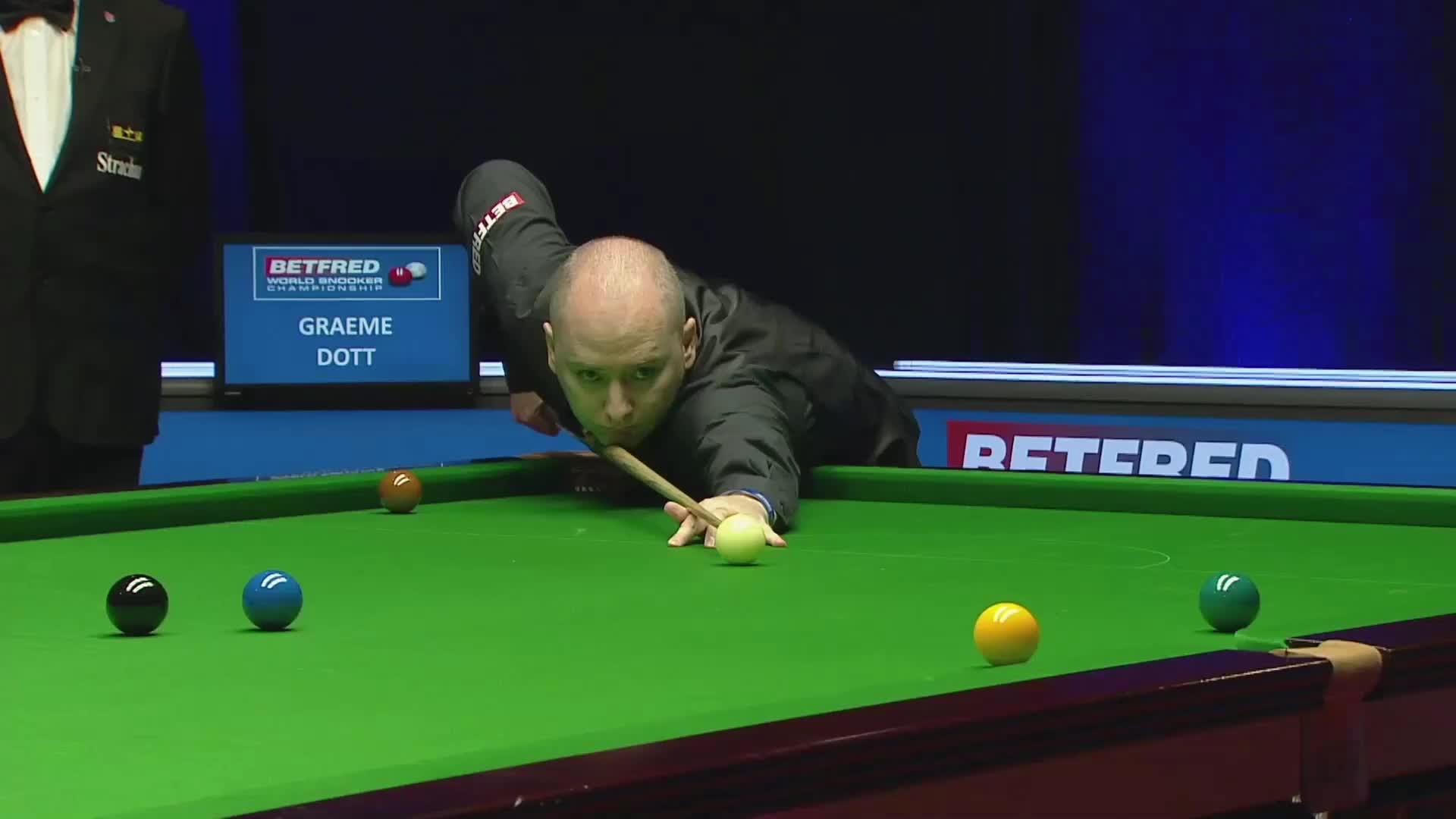 多特vs古尔德，7月28日#斯诺克世锦赛#任浩江解说上半场（下）