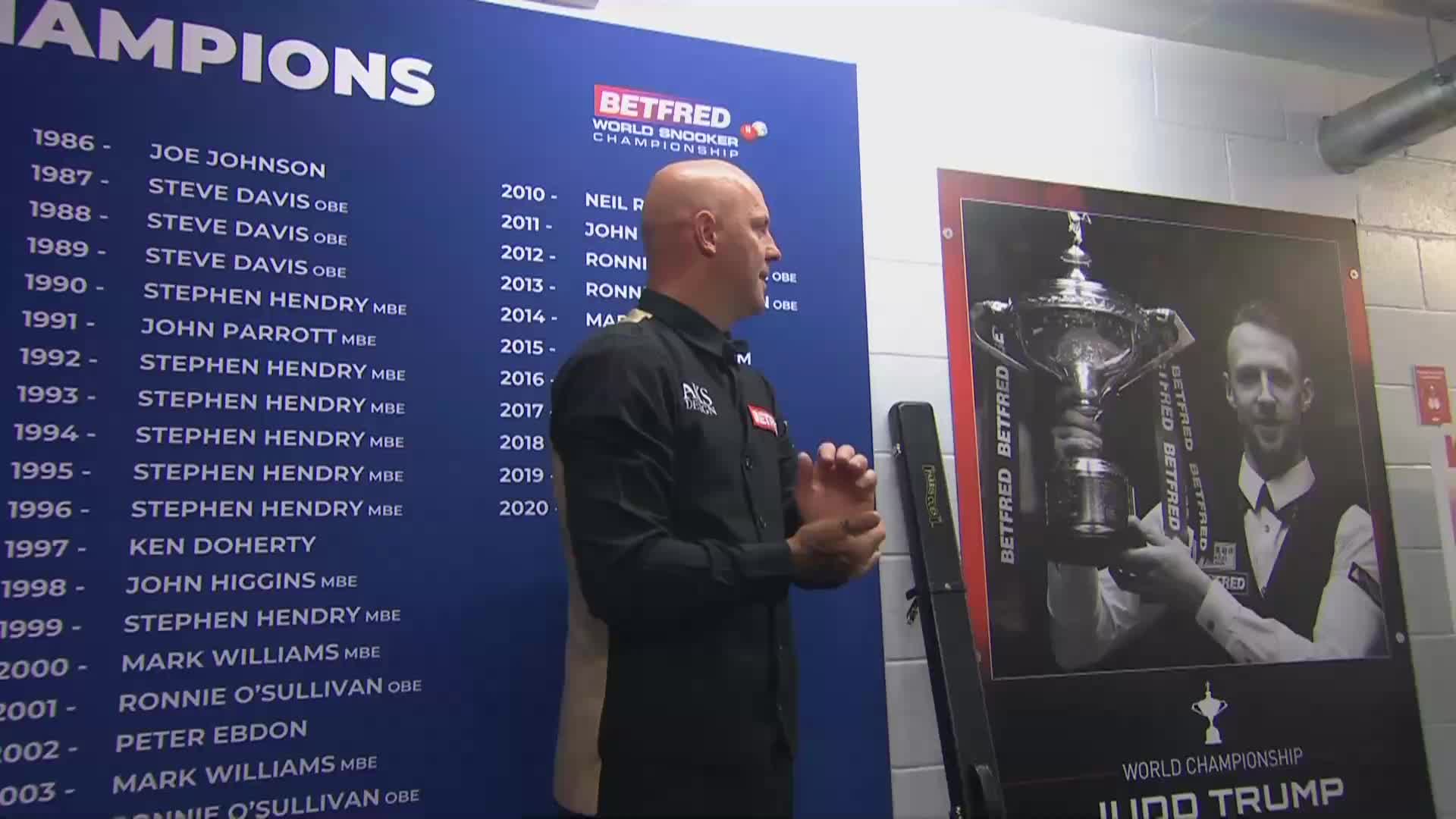 丁俊晖VS马克金，7月31日#斯诺克世锦赛#上半场