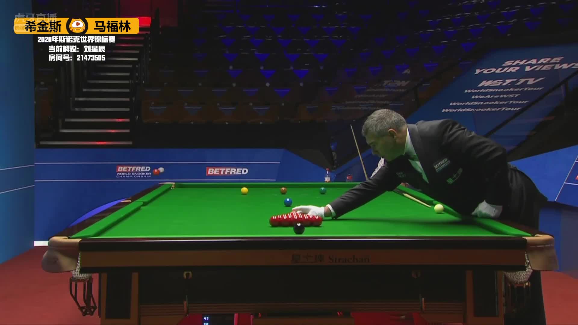 巫师希金斯打出完美147！斯诺克世锦赛