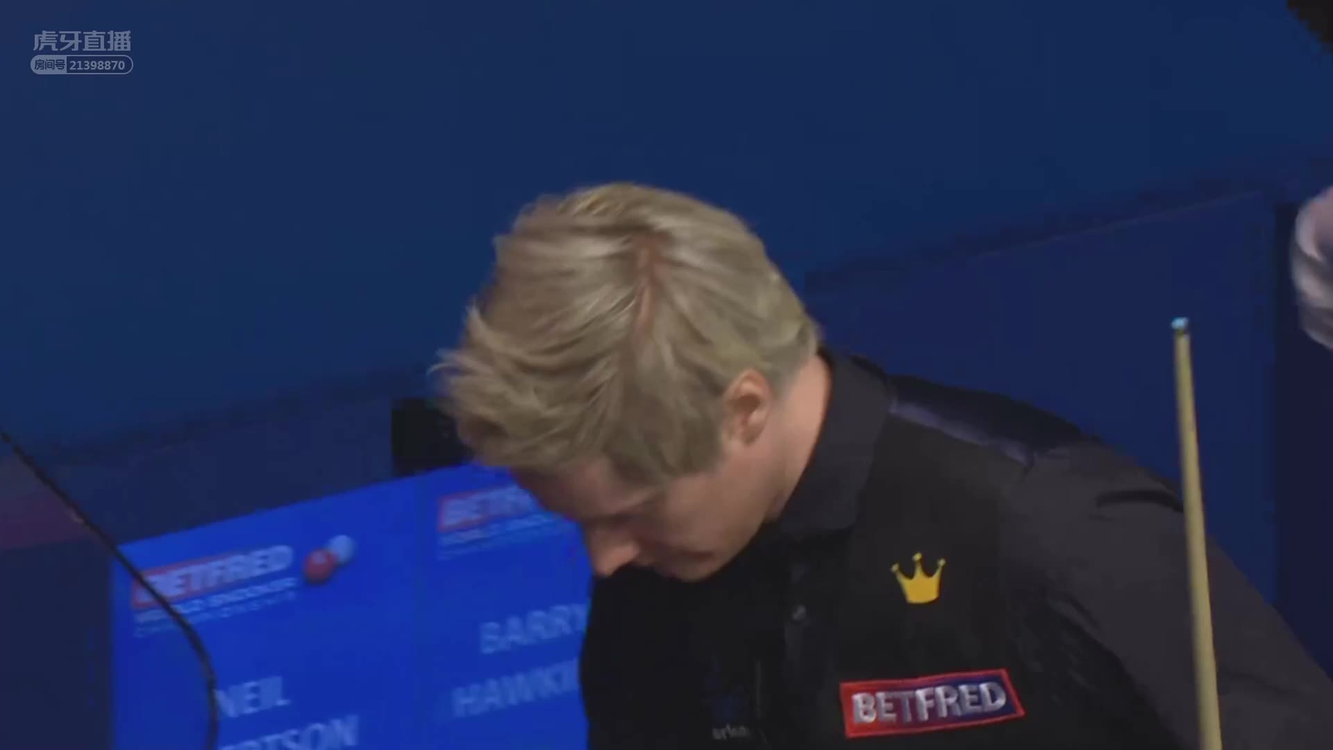 8月9日#斯诺克世锦赛#巴里·霍金斯VS尼尔·罗伯逊，一诺解说20:00场2