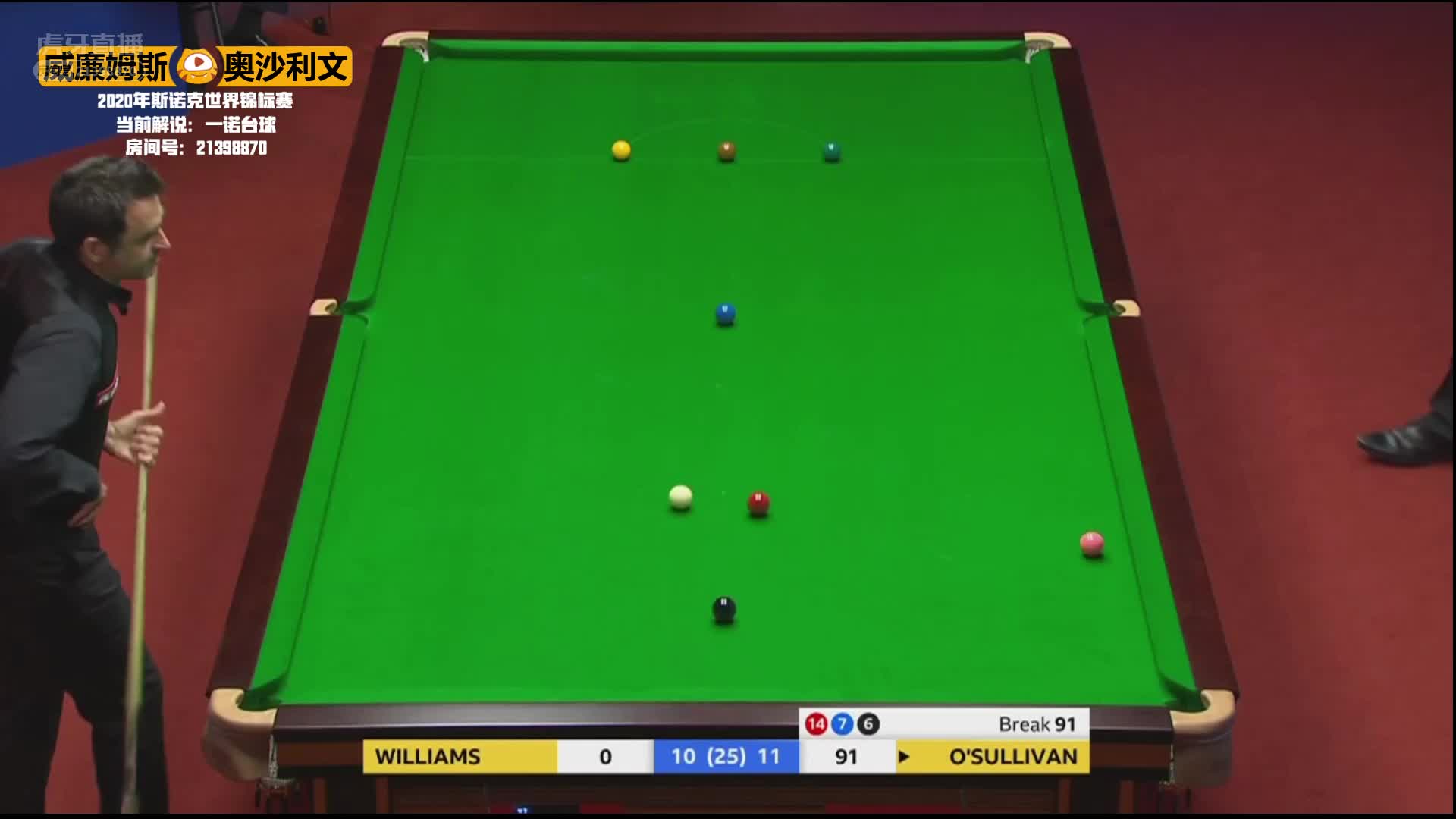 火箭奥沙利文发威了！火速出杆并完成单杆133分