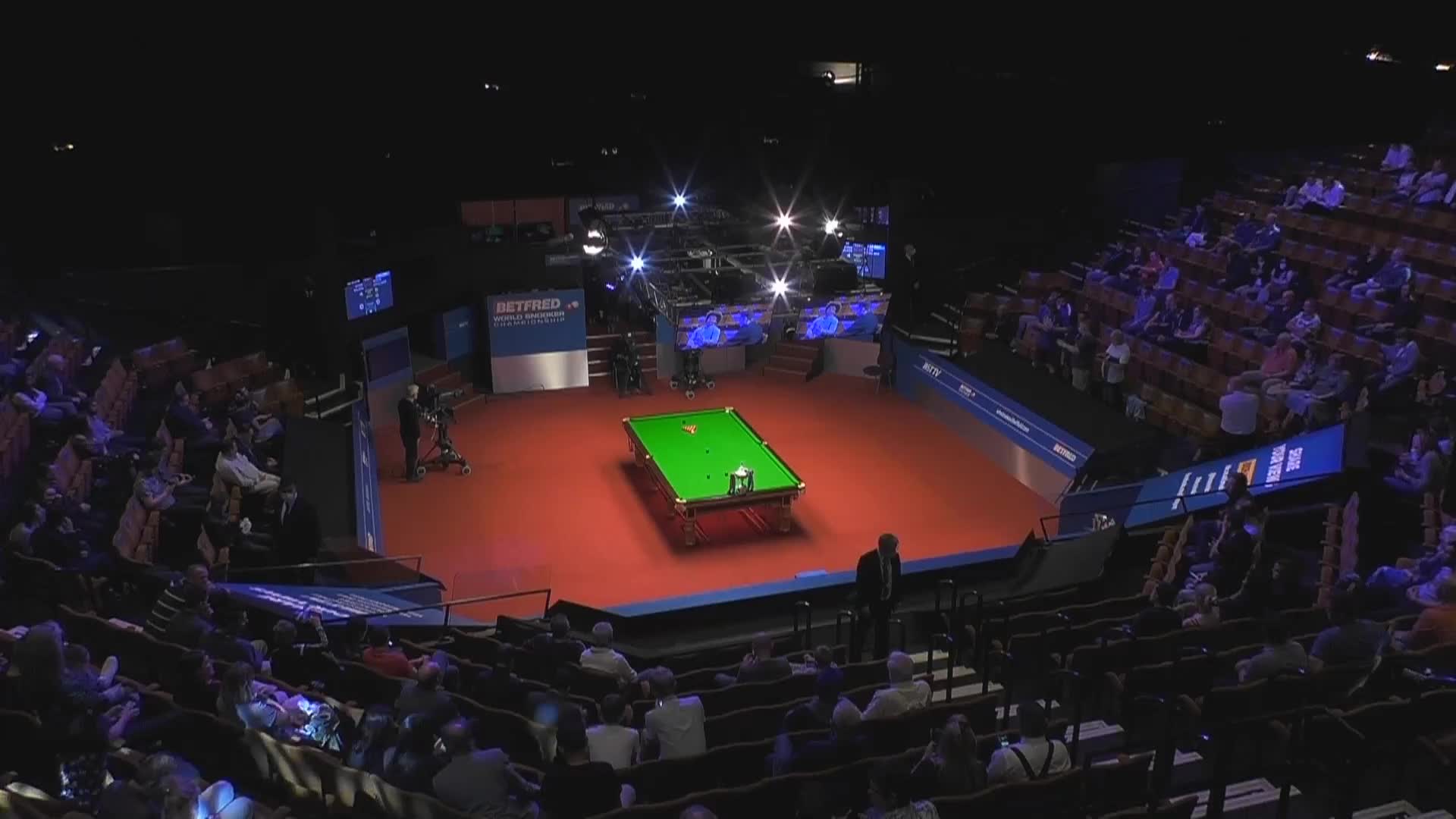 奥沙利文VS威尔逊，8月15日 #斯诺克世锦赛#清流2:30场（2）