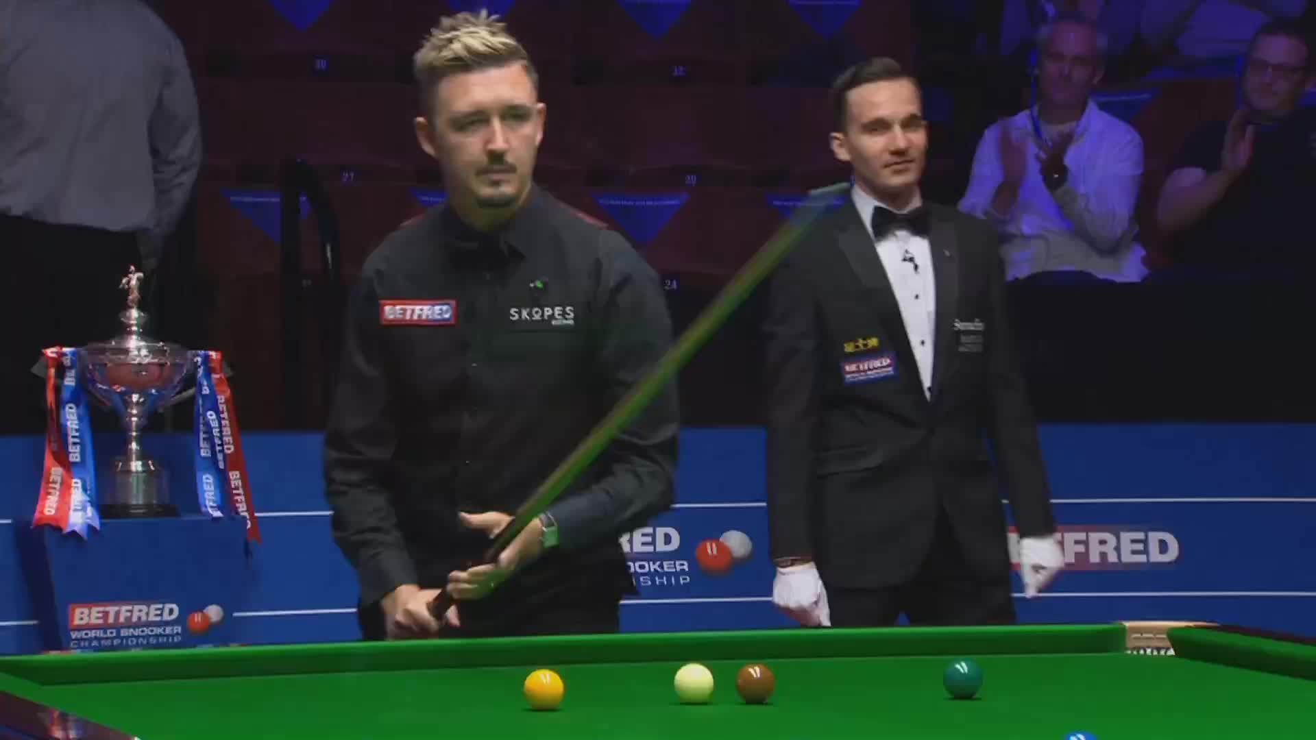 奥沙利文VS威尔逊，8月16日 #斯诺克世锦赛#清流02:30场