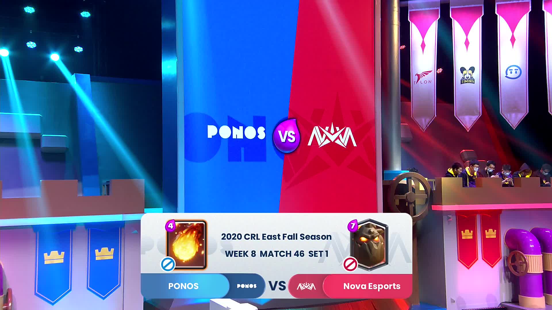 PONOS vs NOVA_2020CRL东方赛区秋季赛常规赛第八周_DAY2