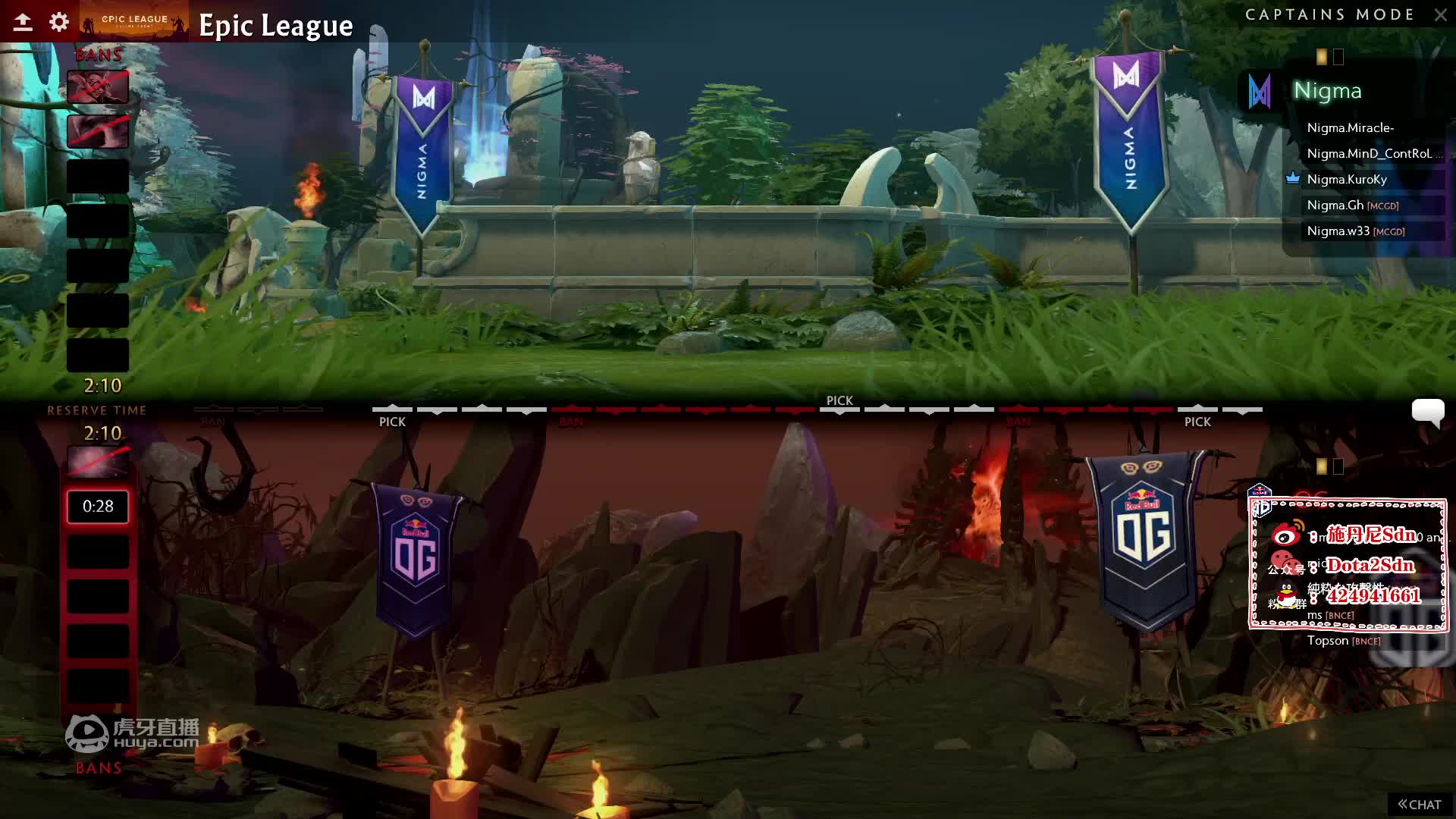 11月16日 Epic联赛 OG-Nigma 3#