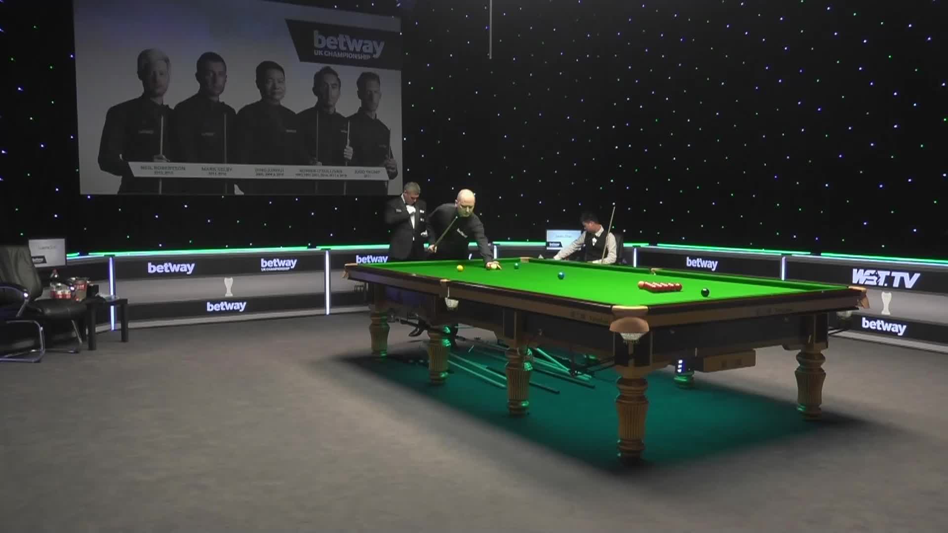 1123日#斯诺克英锦赛#格雷姆·多特VS赵剑波下半场，清流2号桌