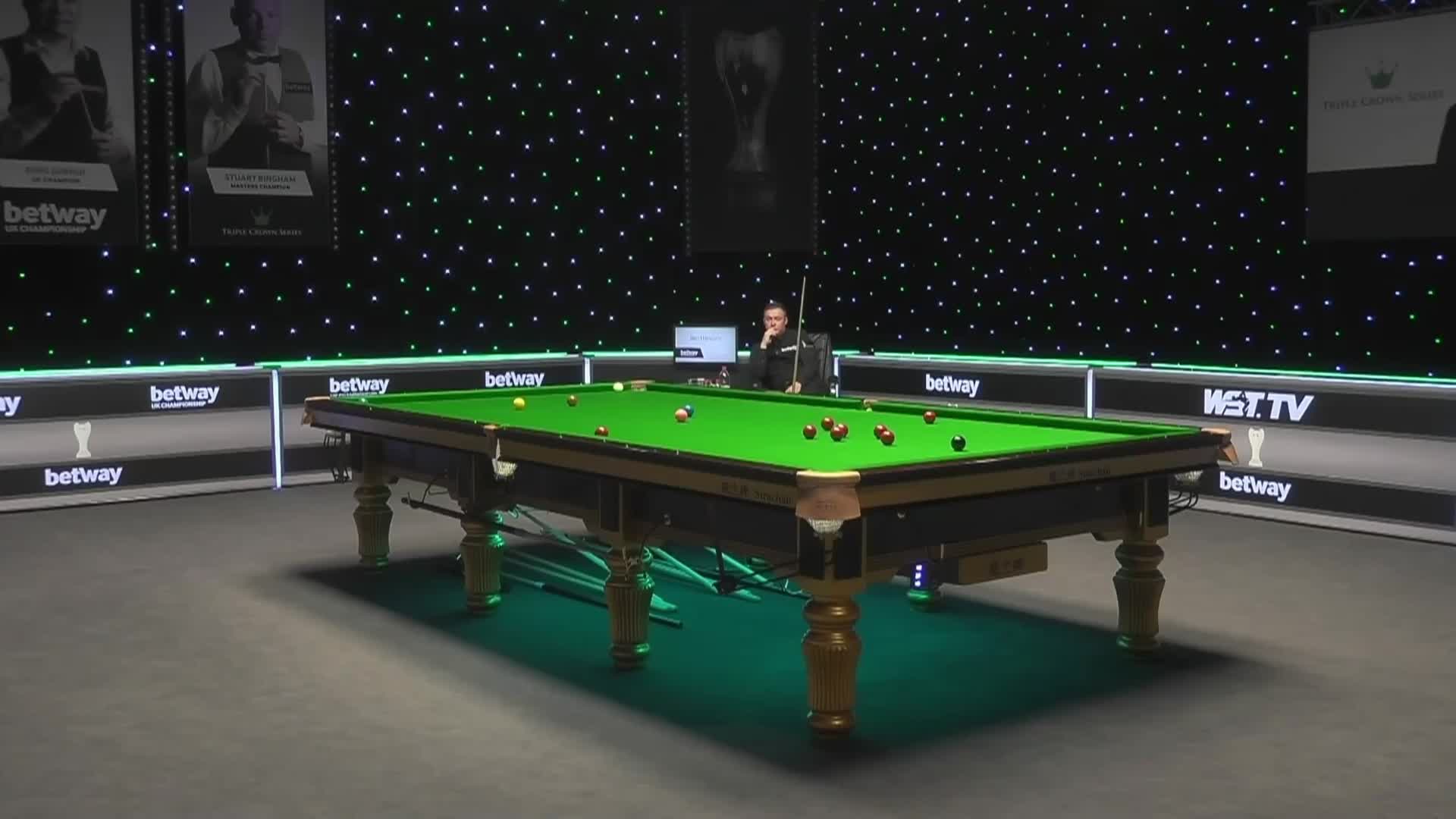 格雷姆·多特VS赵剑波，11月23日#斯诺克英锦赛#黑八解说