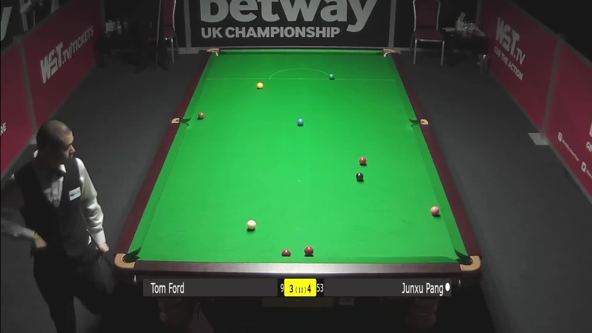 星辰爱徒庞俊旭超分拿下赛点