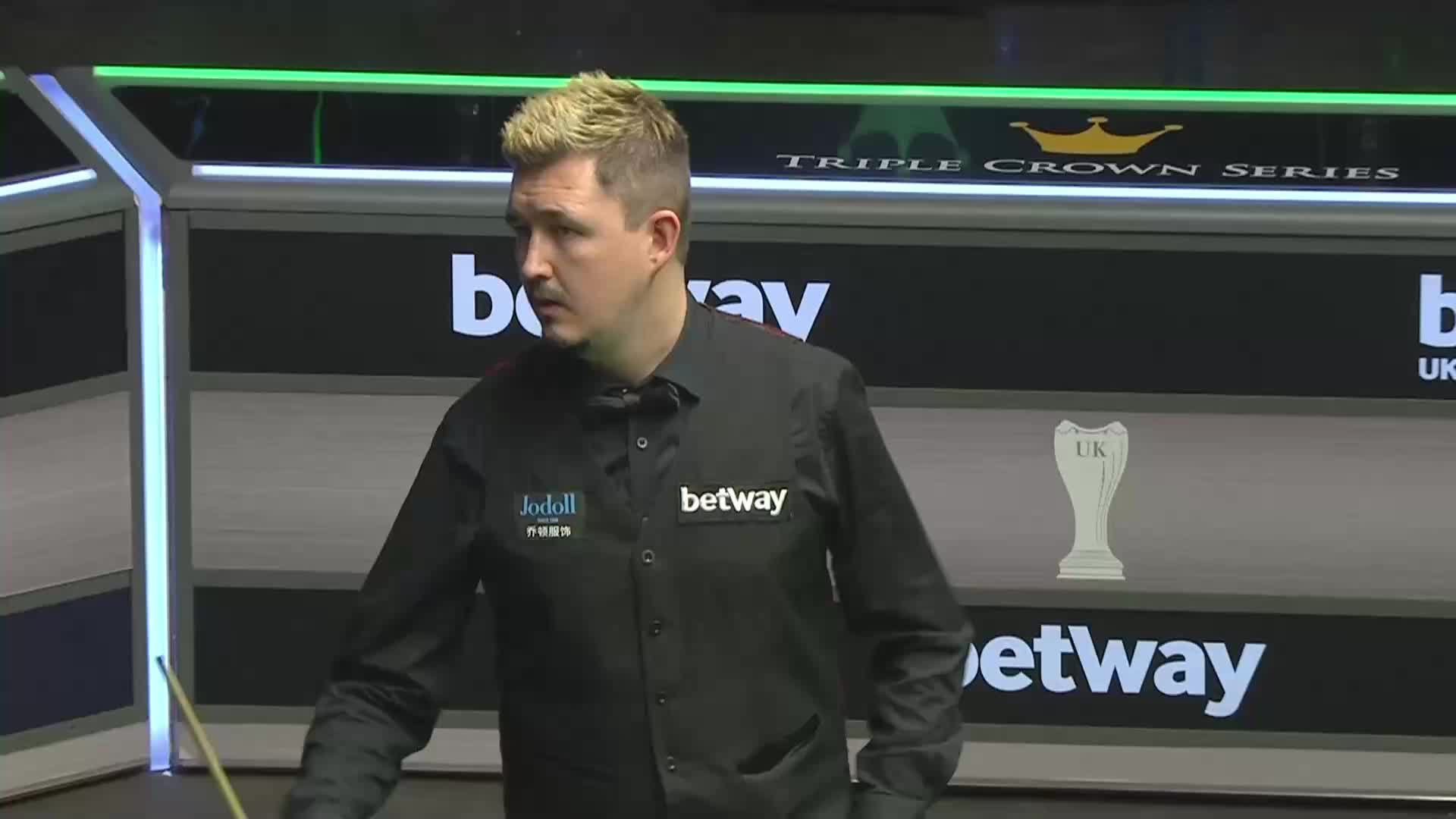 凯伦·威尔逊VS阿什利·赫吉尔，11月24日#斯诺克英锦赛#上半场，清流1号桌