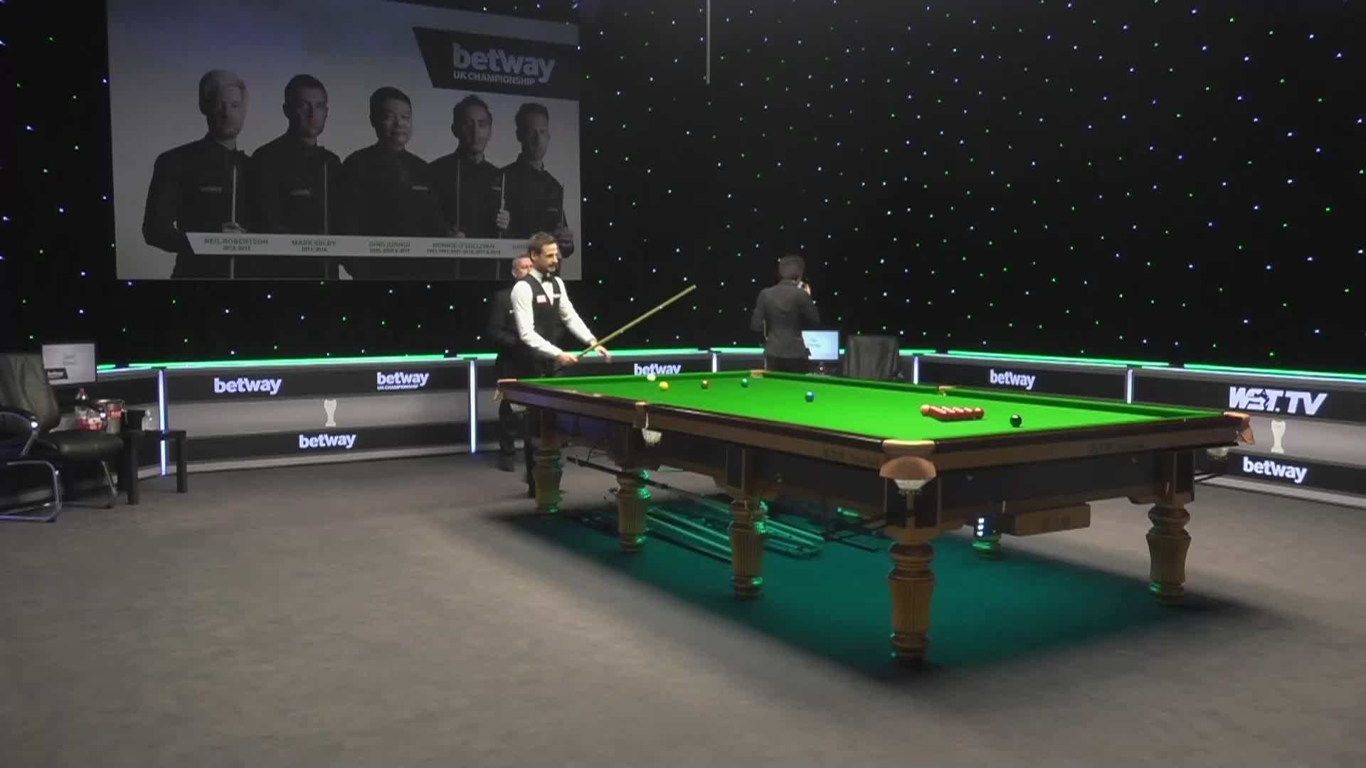 大卫·吉尔伯特VS范争一，11月24日#斯诺克英锦赛#上半场，清流2号桌